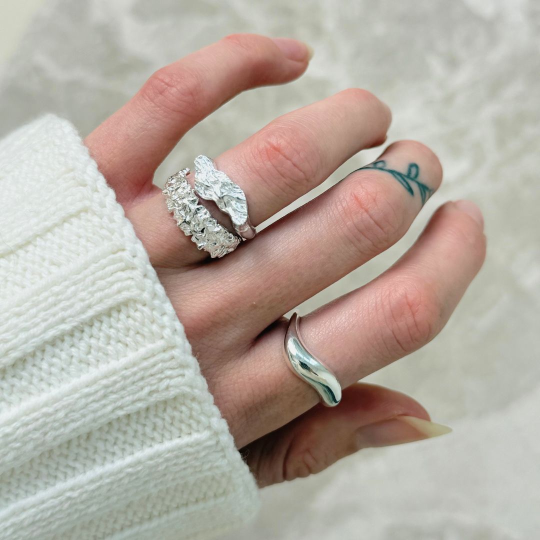 Platt Magma-hängande set