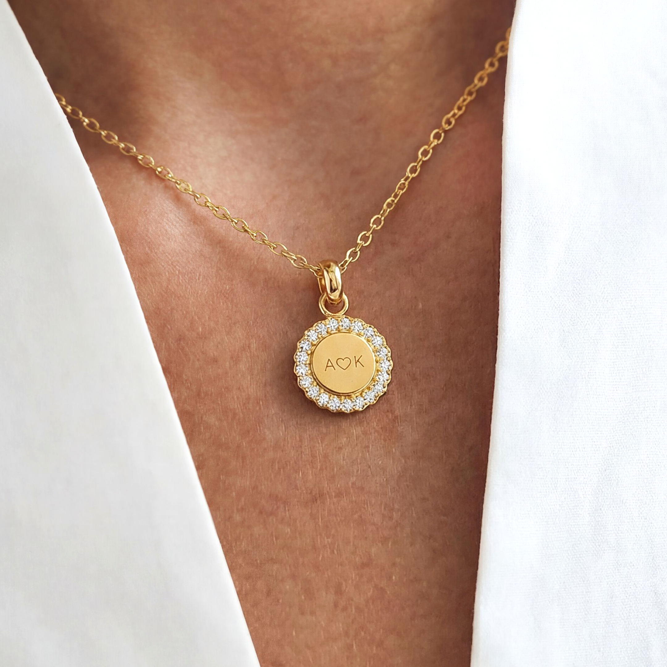 Kristall Halsband till Mamma
