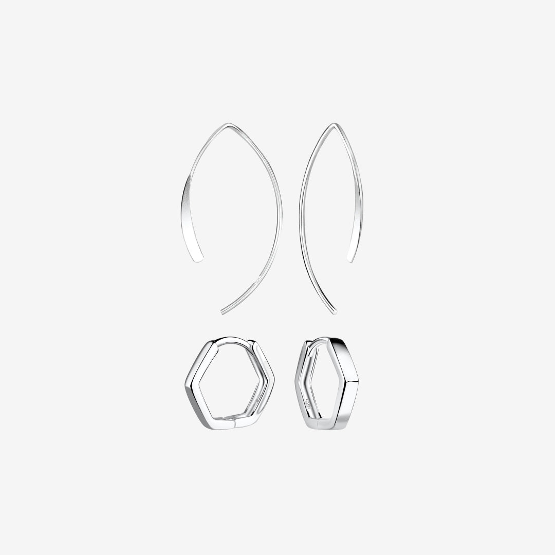 Hexagonkurvuppsättning