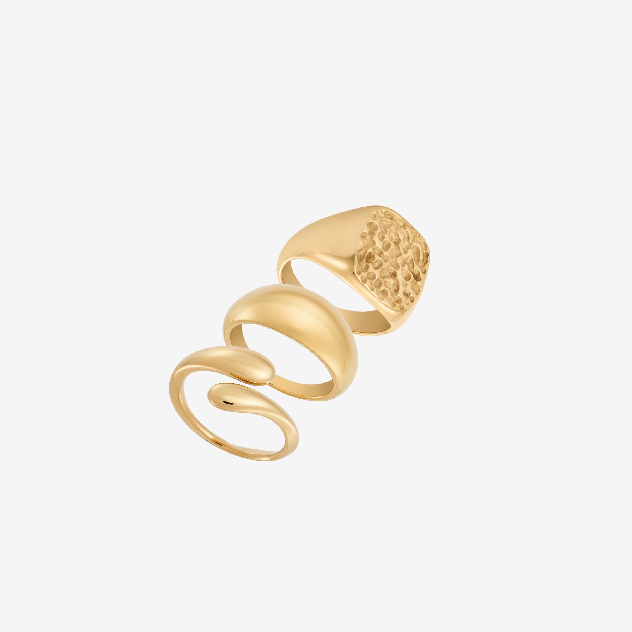 Hammer- och huggset: 3 ringar