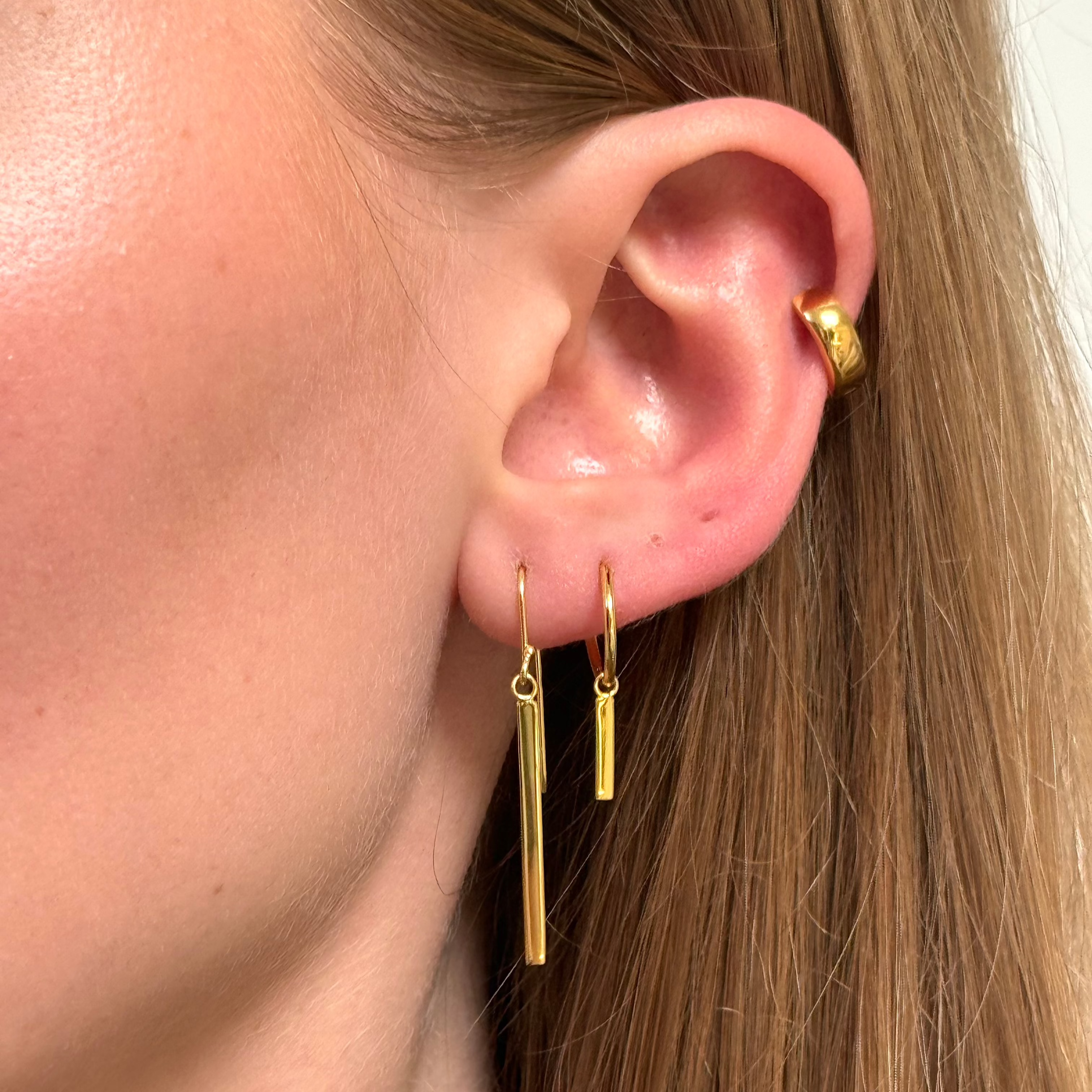 Rektangel för kort i båge