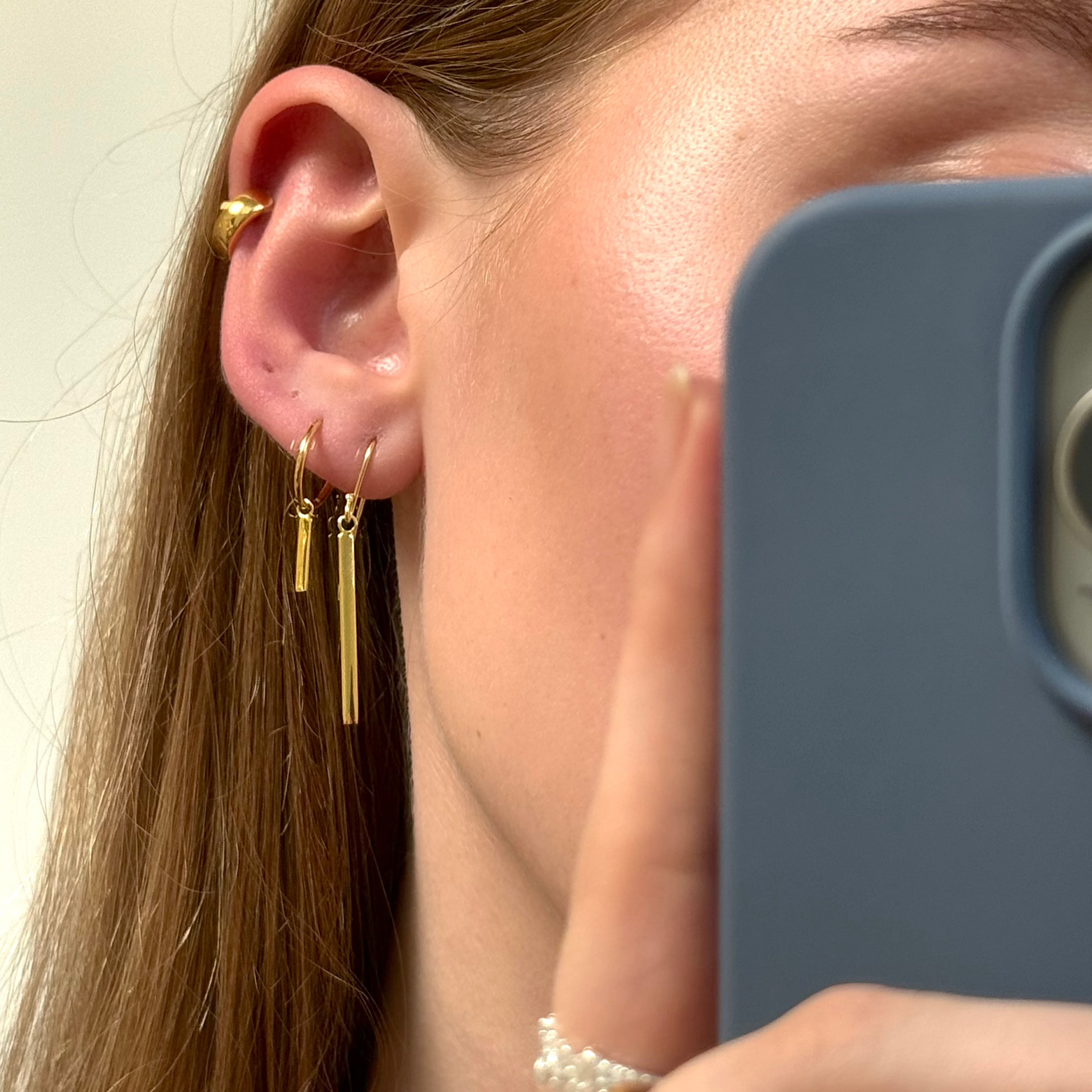 Rektangel för kort i båge