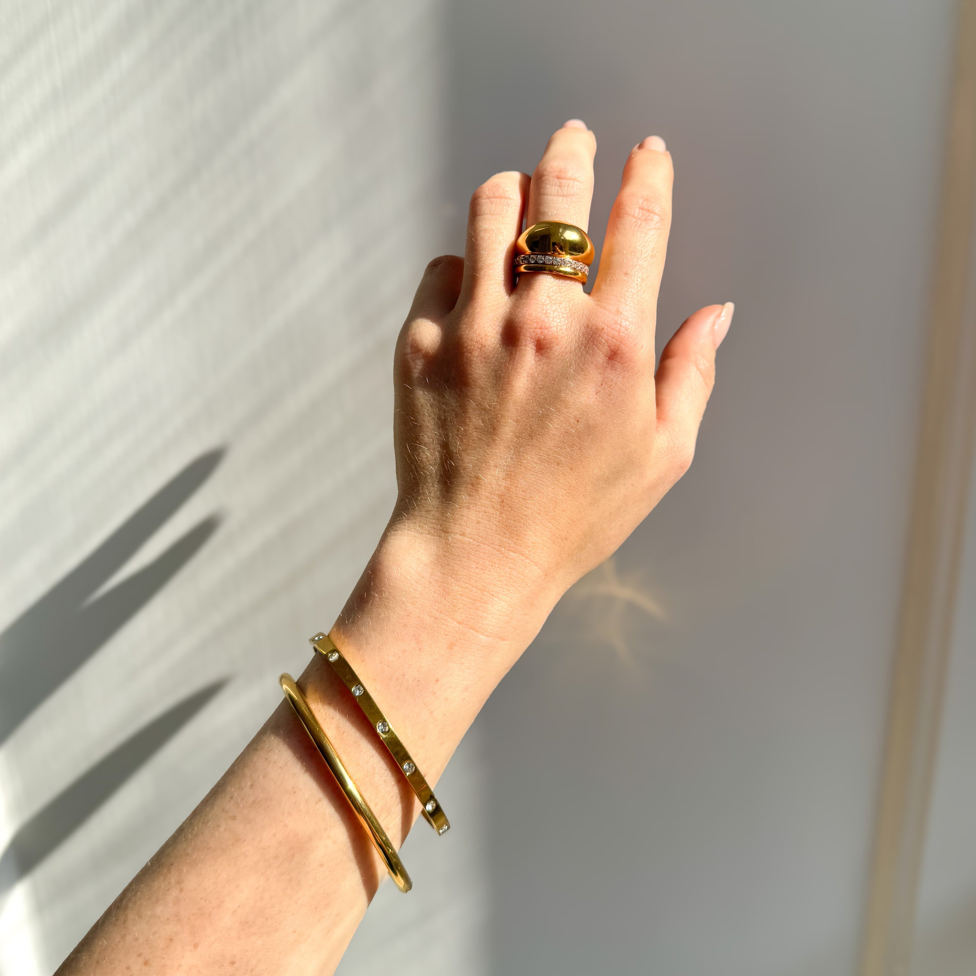 Kristallrunda armbandsset