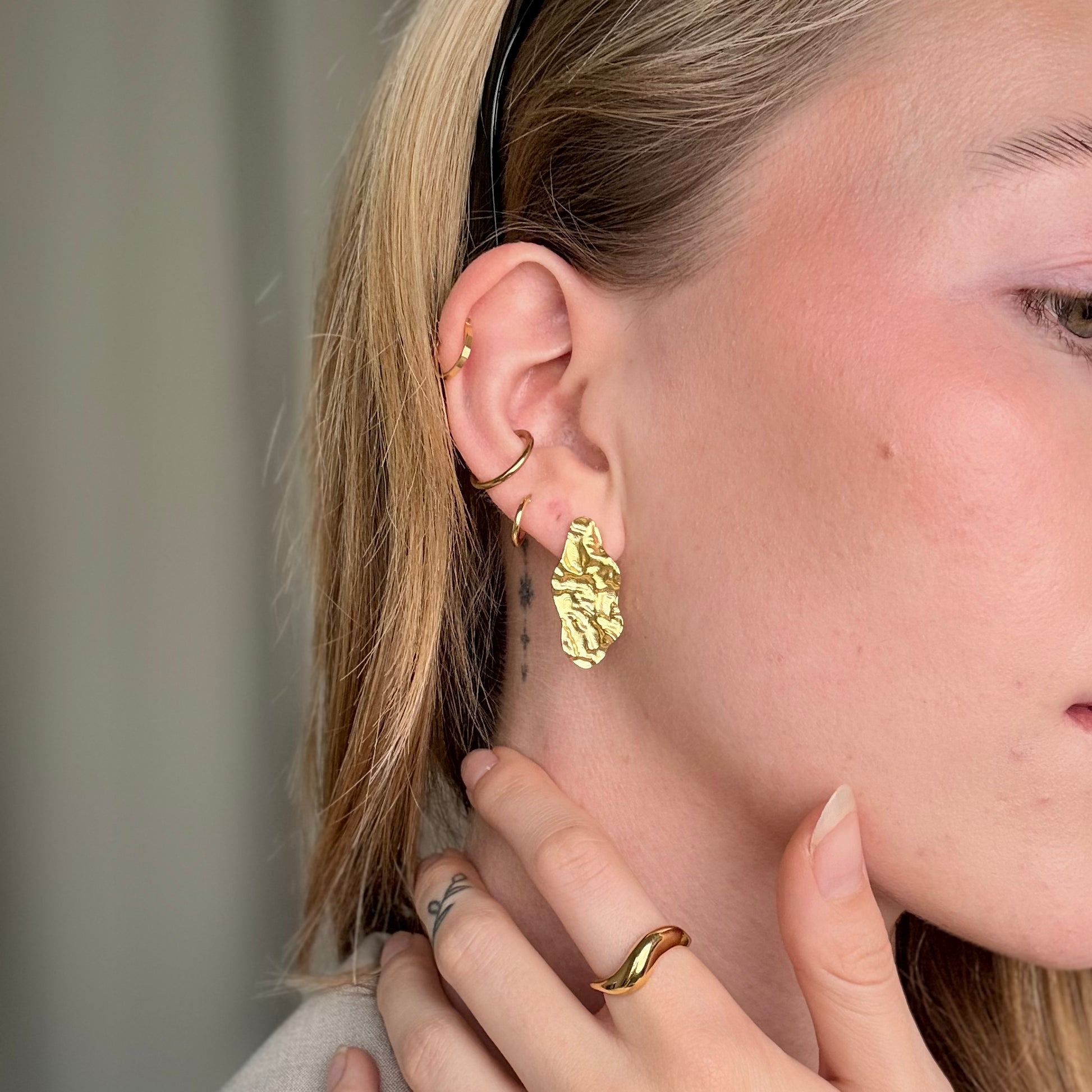 Platt magmauppsättning