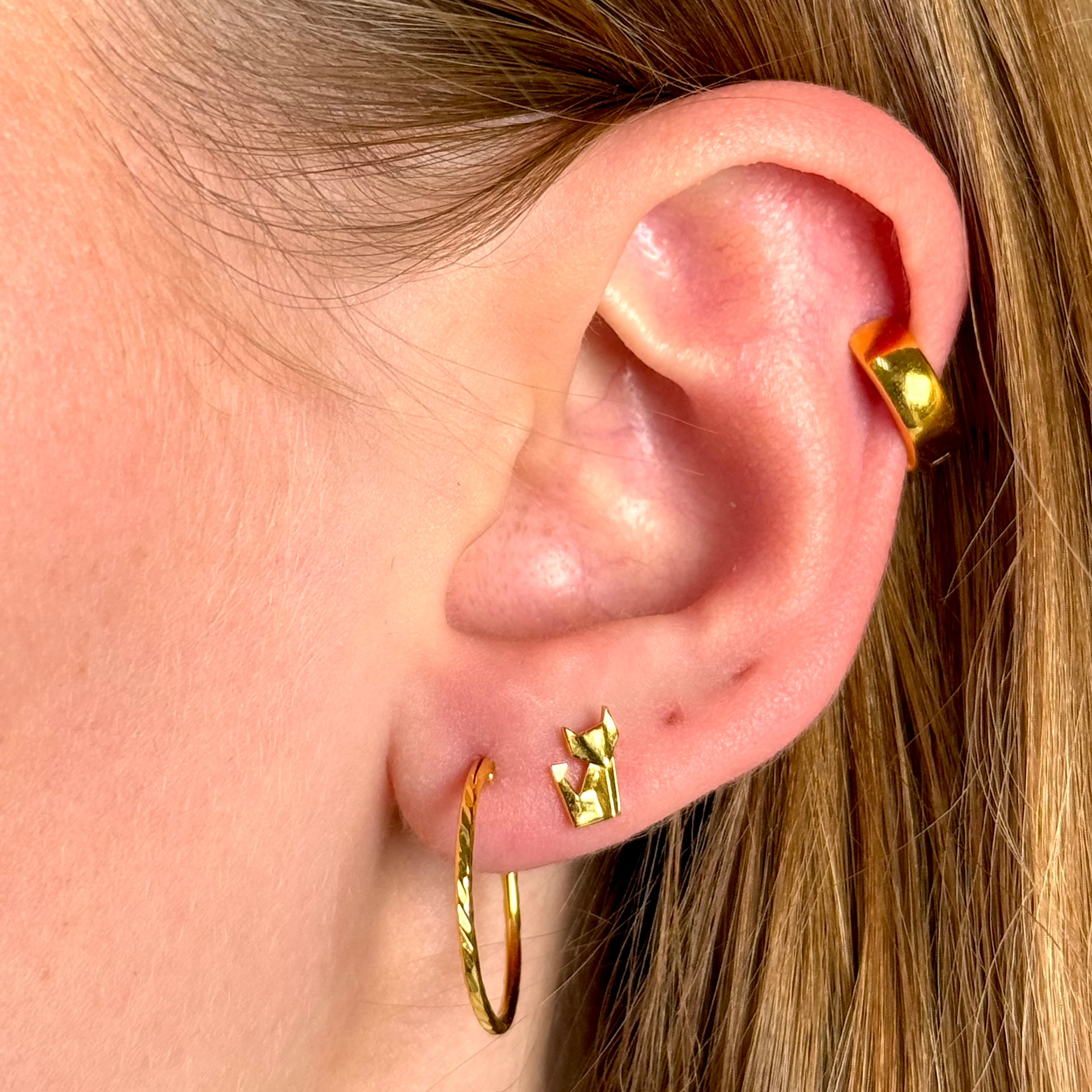 Diamanträfflade ringar