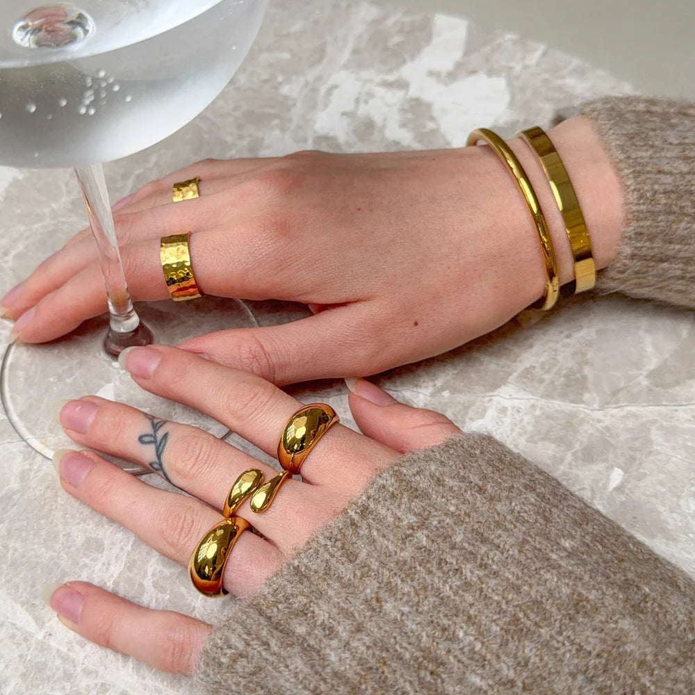 Rep- och armbandsset: 1 halsband och 2 armband