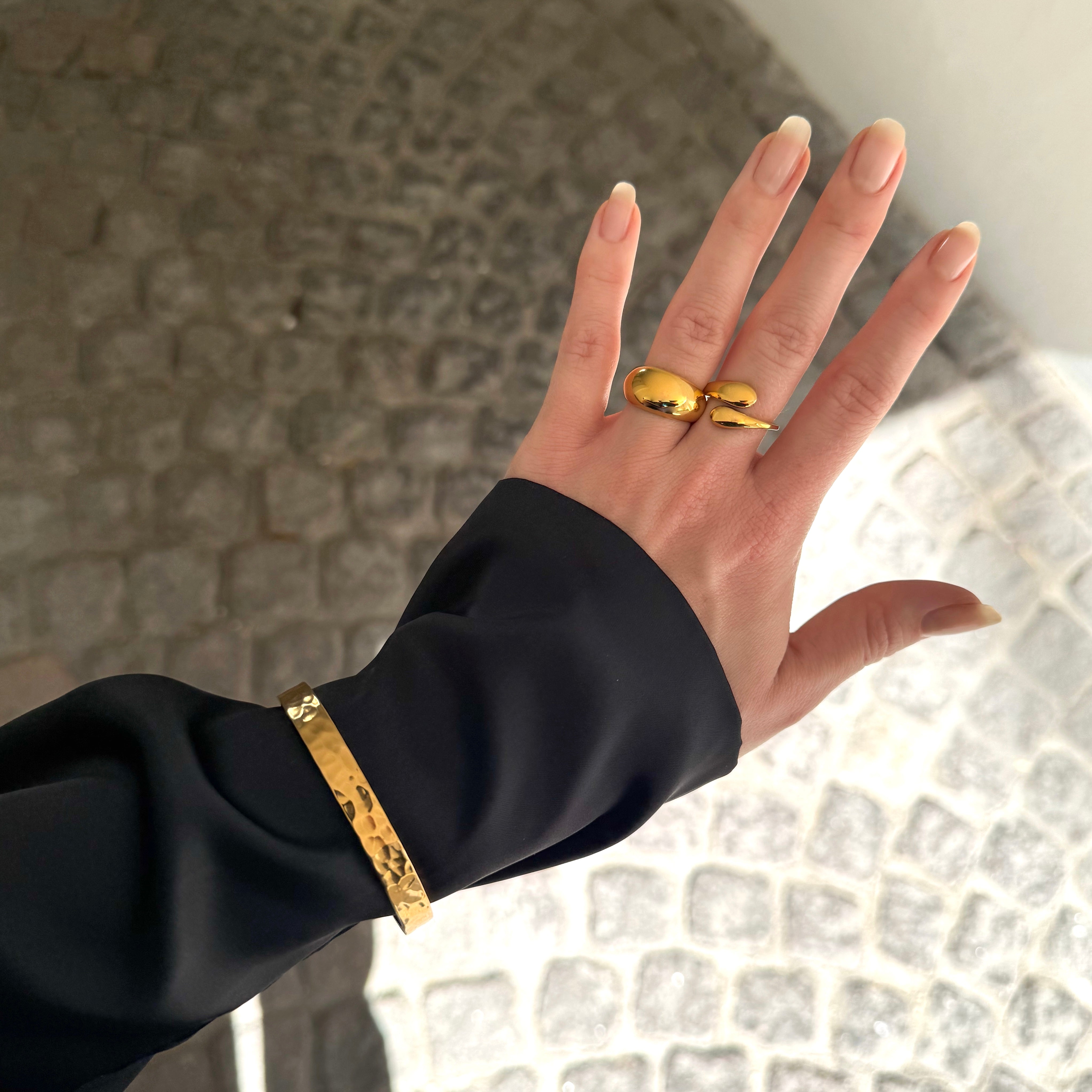 Studenthamrad armring