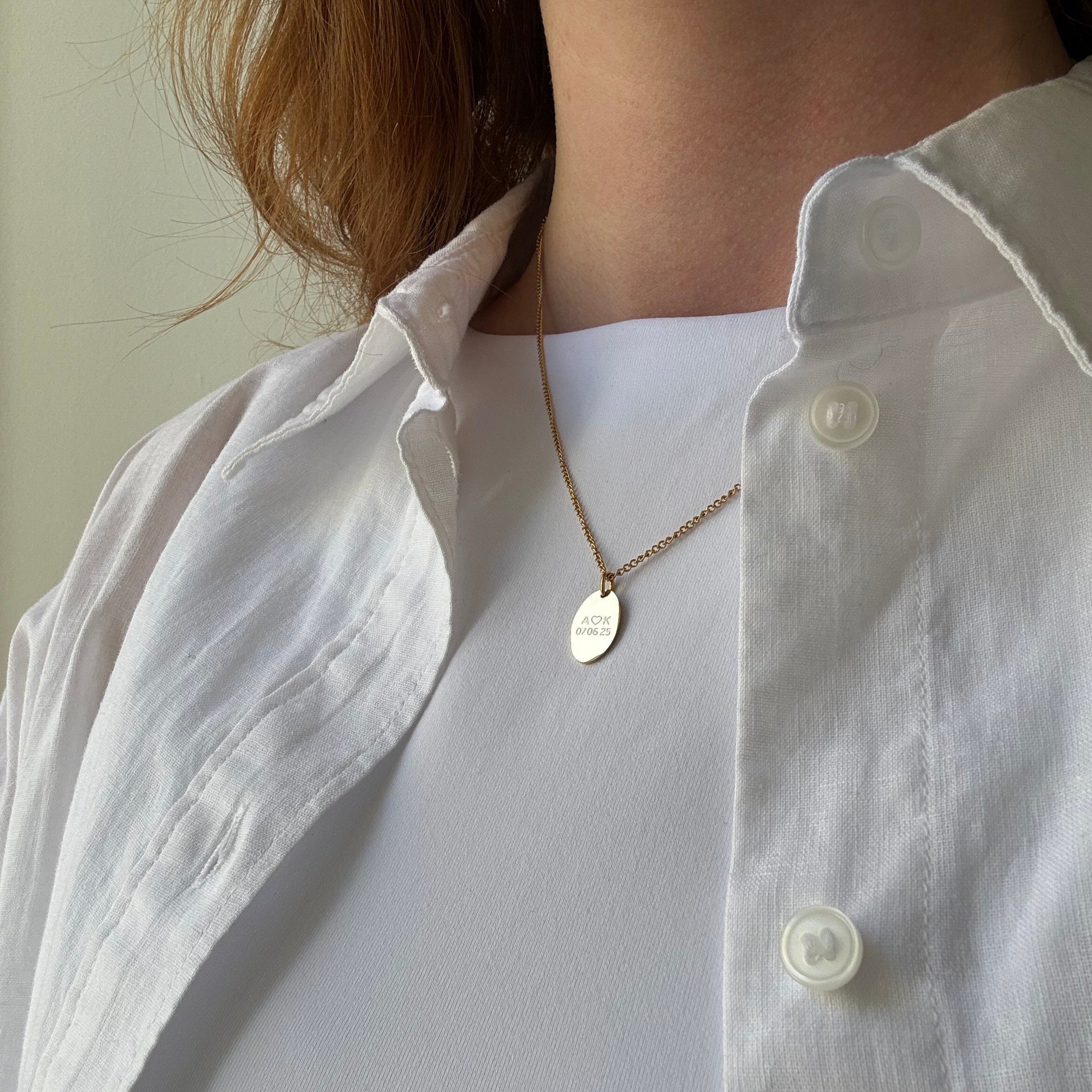 Student Ovalt Halsband