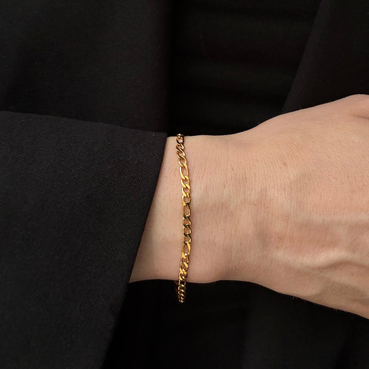 Figaro Armband Förgyllt