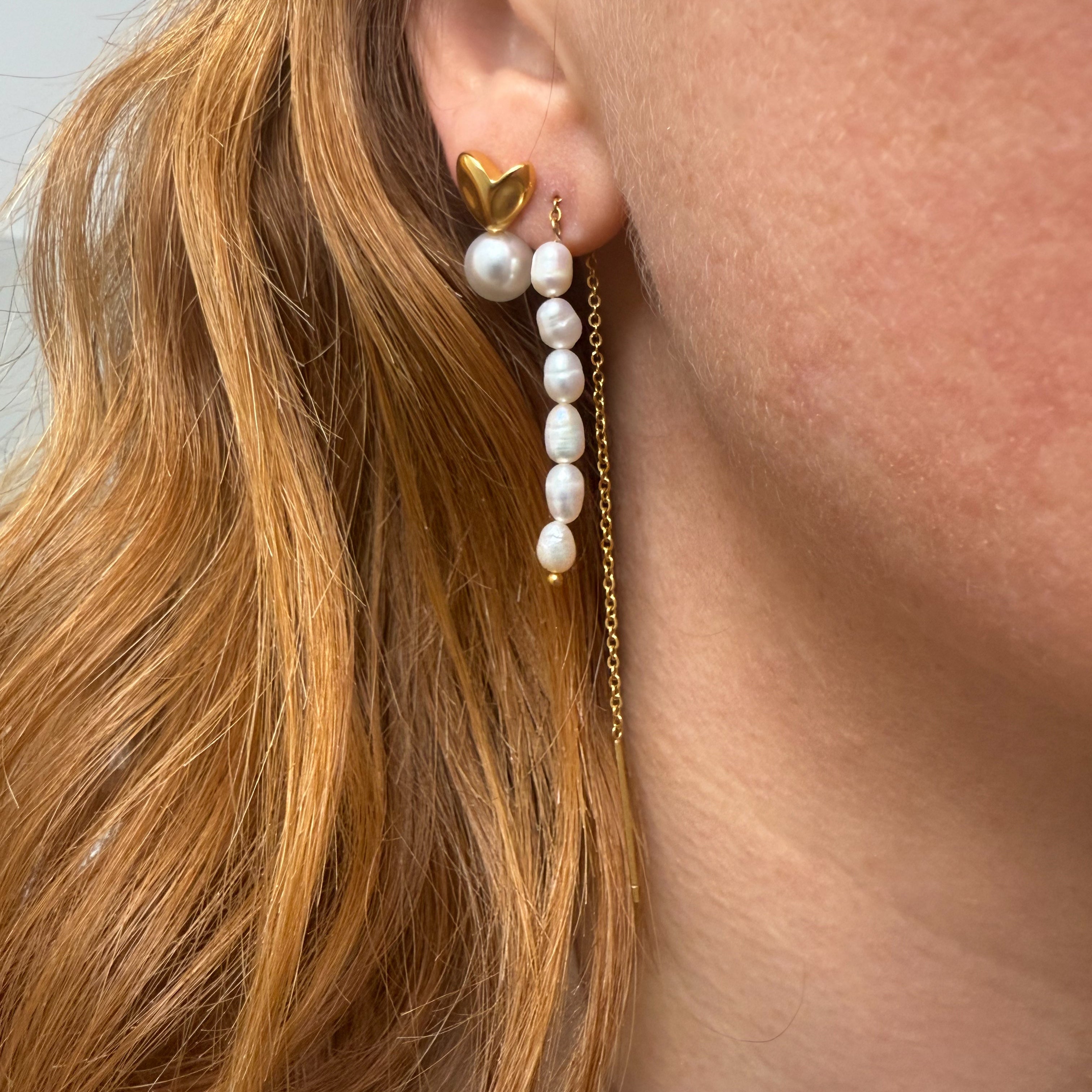 Pärlörhängen-set