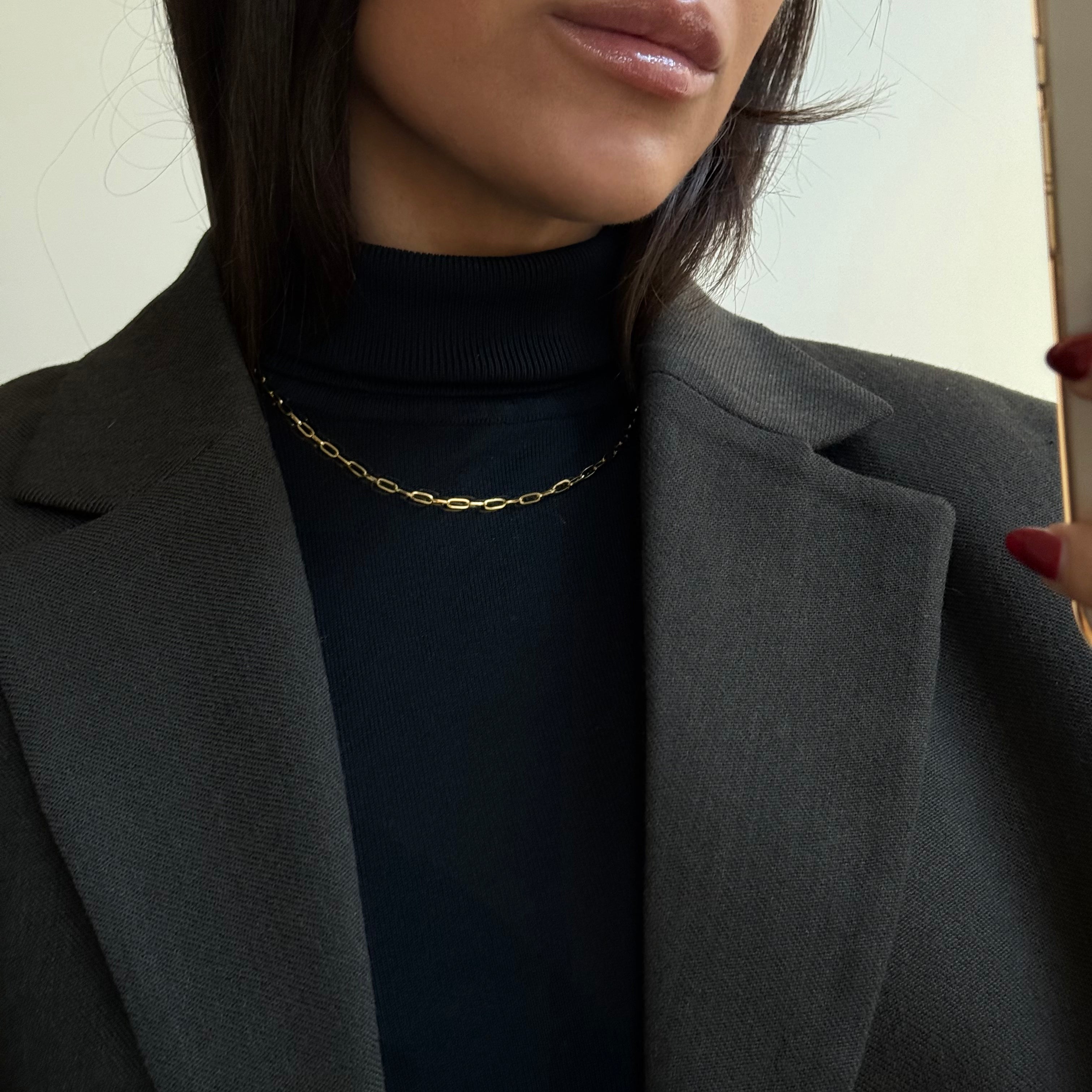 Gem Halsband Förgyllt