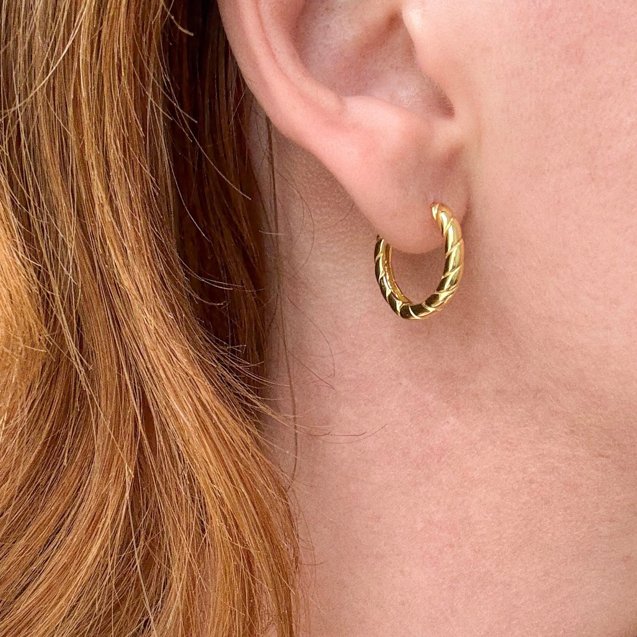 Tvinnade mini-ringar