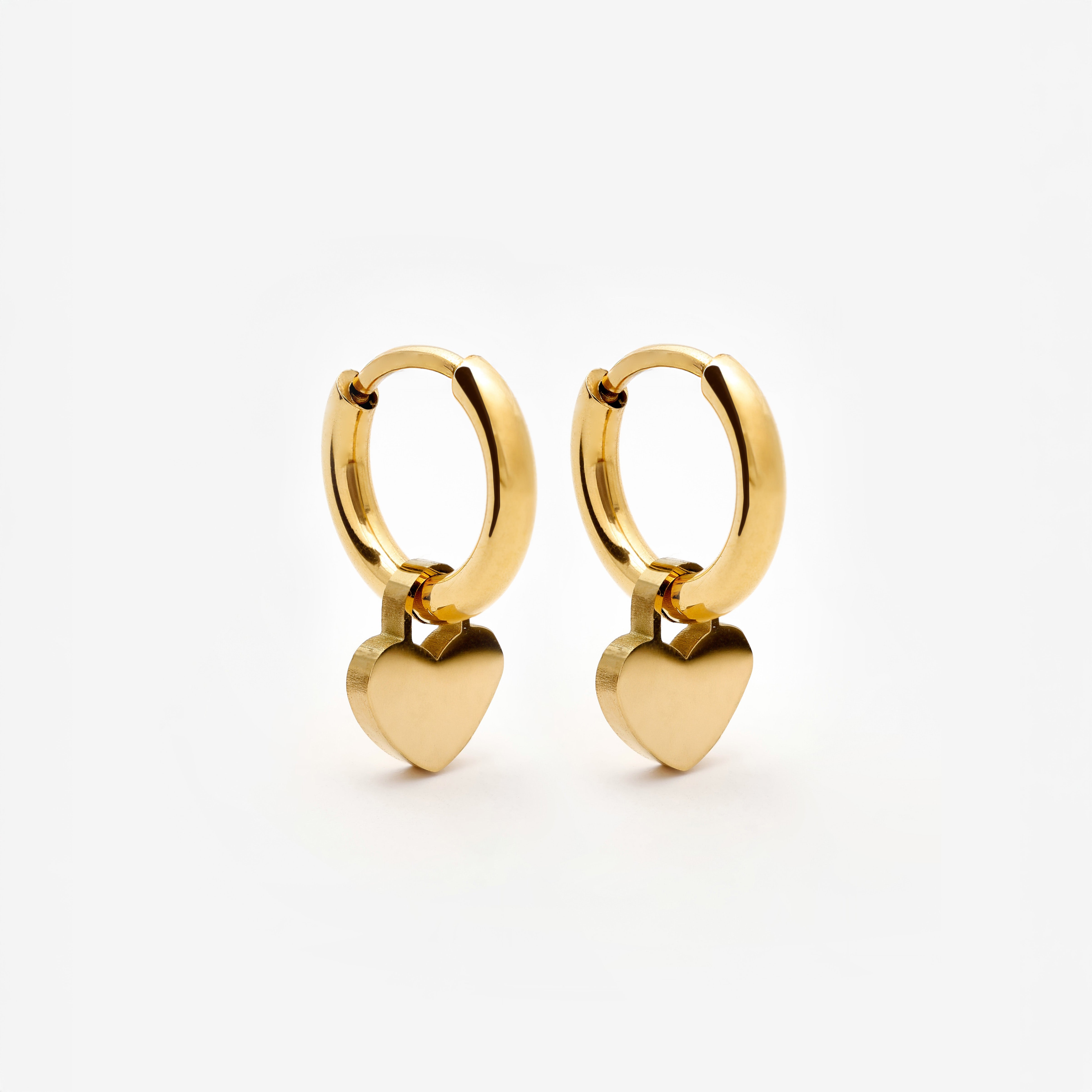 Enfärgad hjärtformad båge