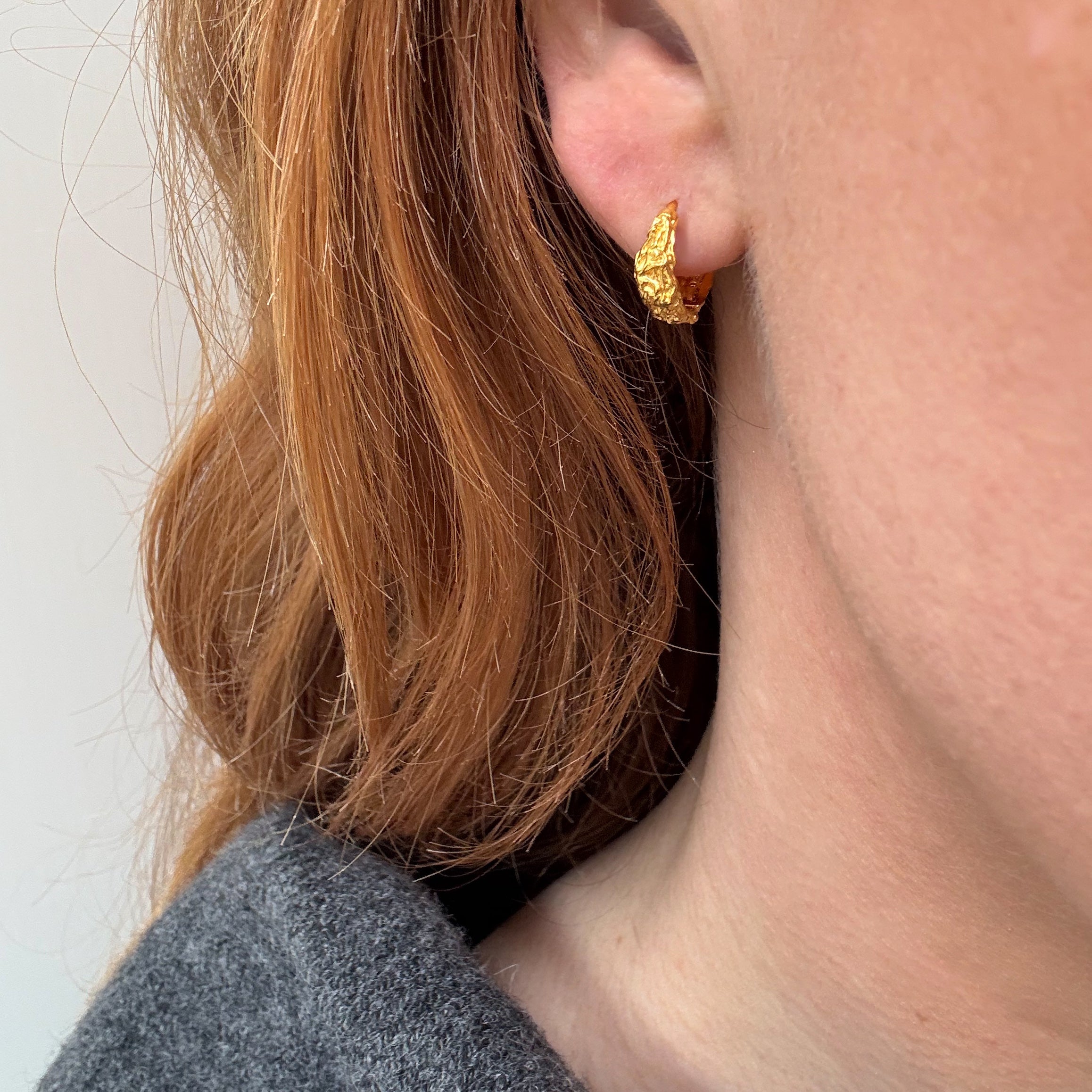 Smält guld dubbelset 12-23,5 mm