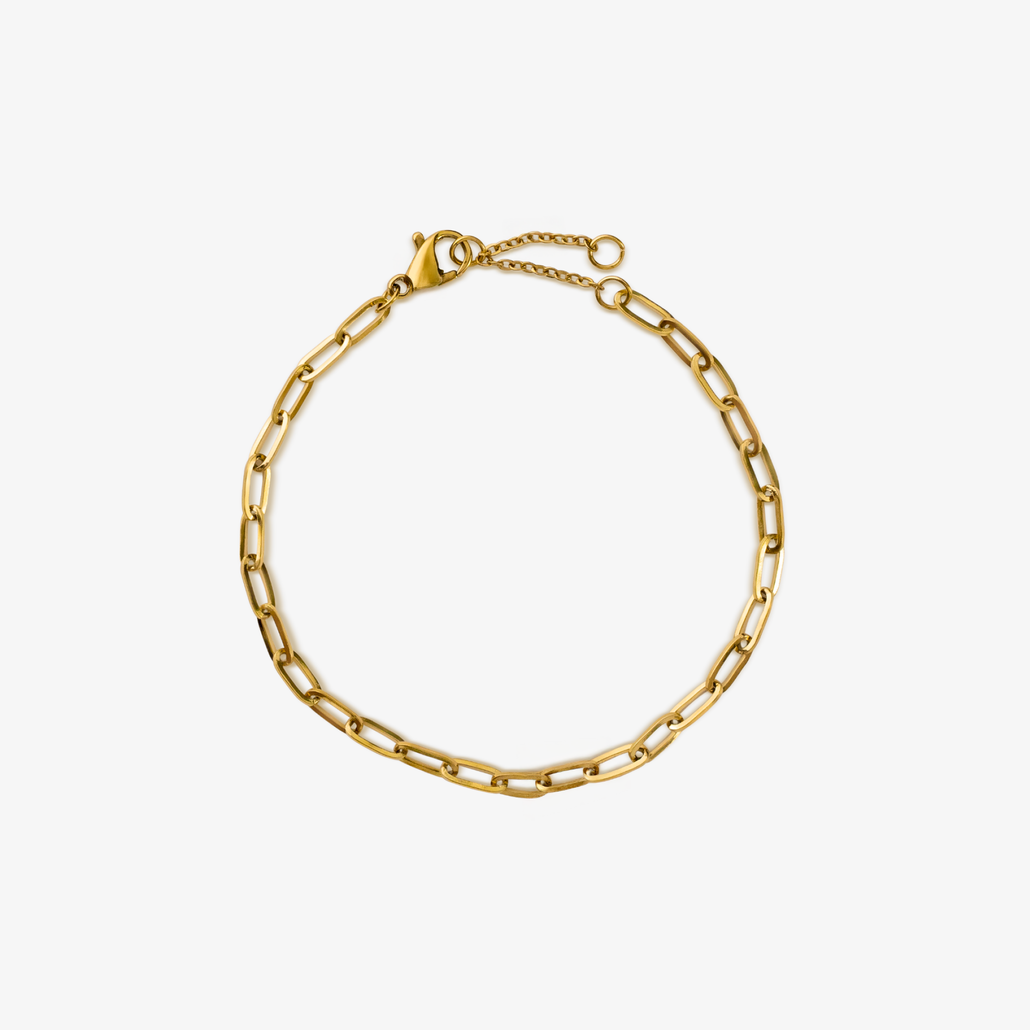 Paperclip Armbånd i guld