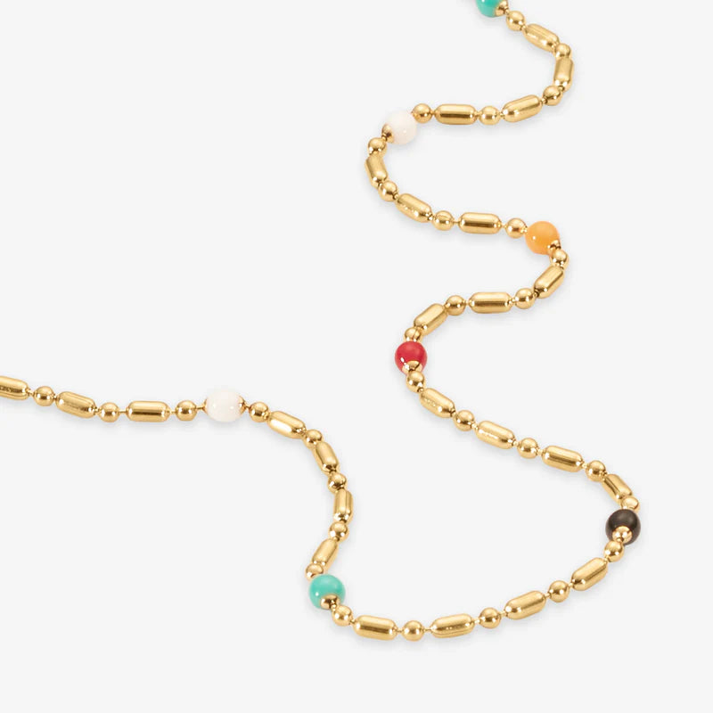 Pärla, orm och prickigt repset: 4 halsband