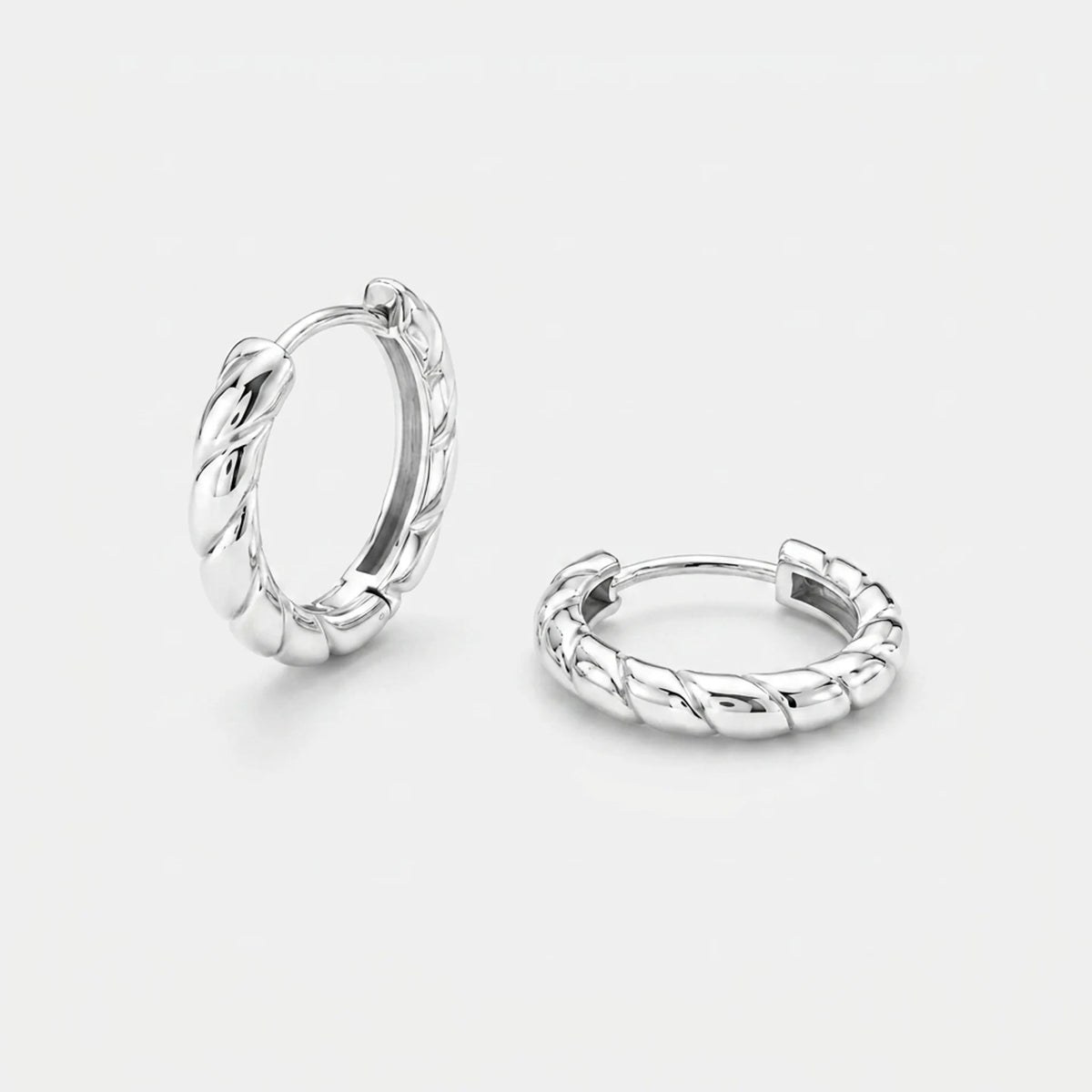 Twisted Mini Hoops