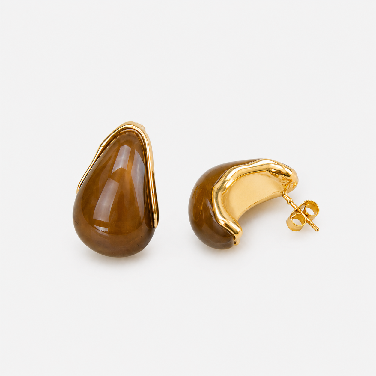 Siena Øreringe Amber
