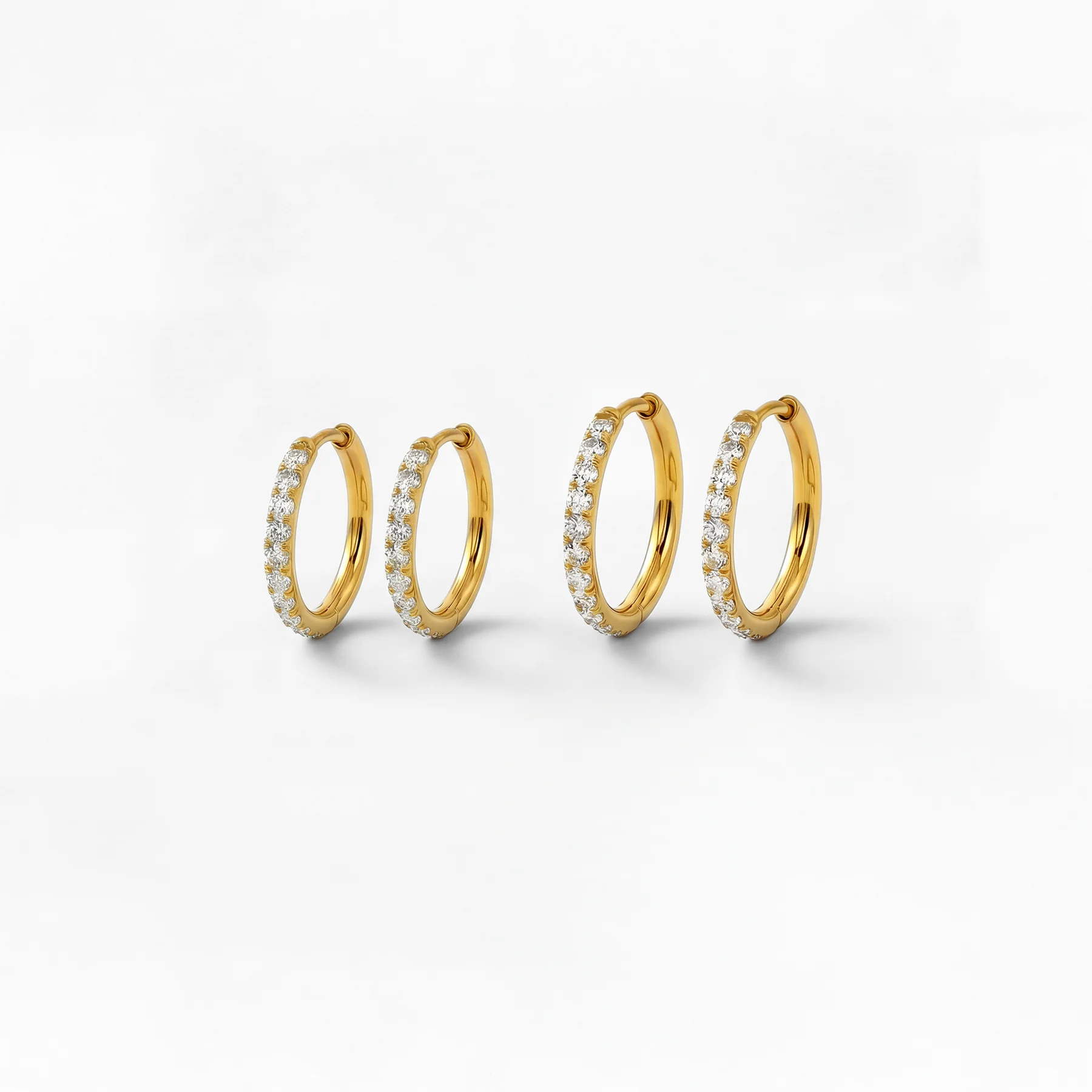 Kristall Dubbelset 10-12 mm