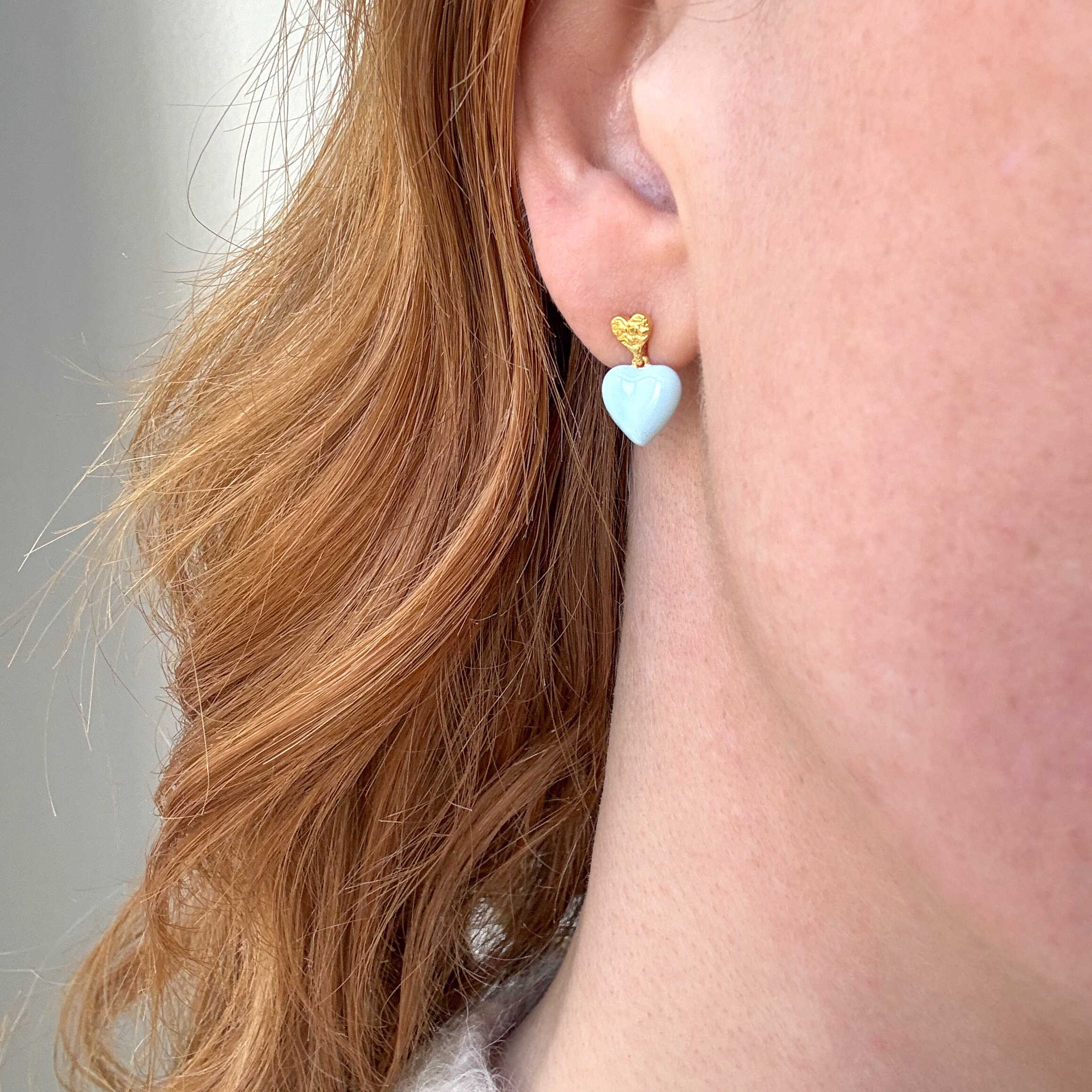 Hjärta Halv Solnedgång