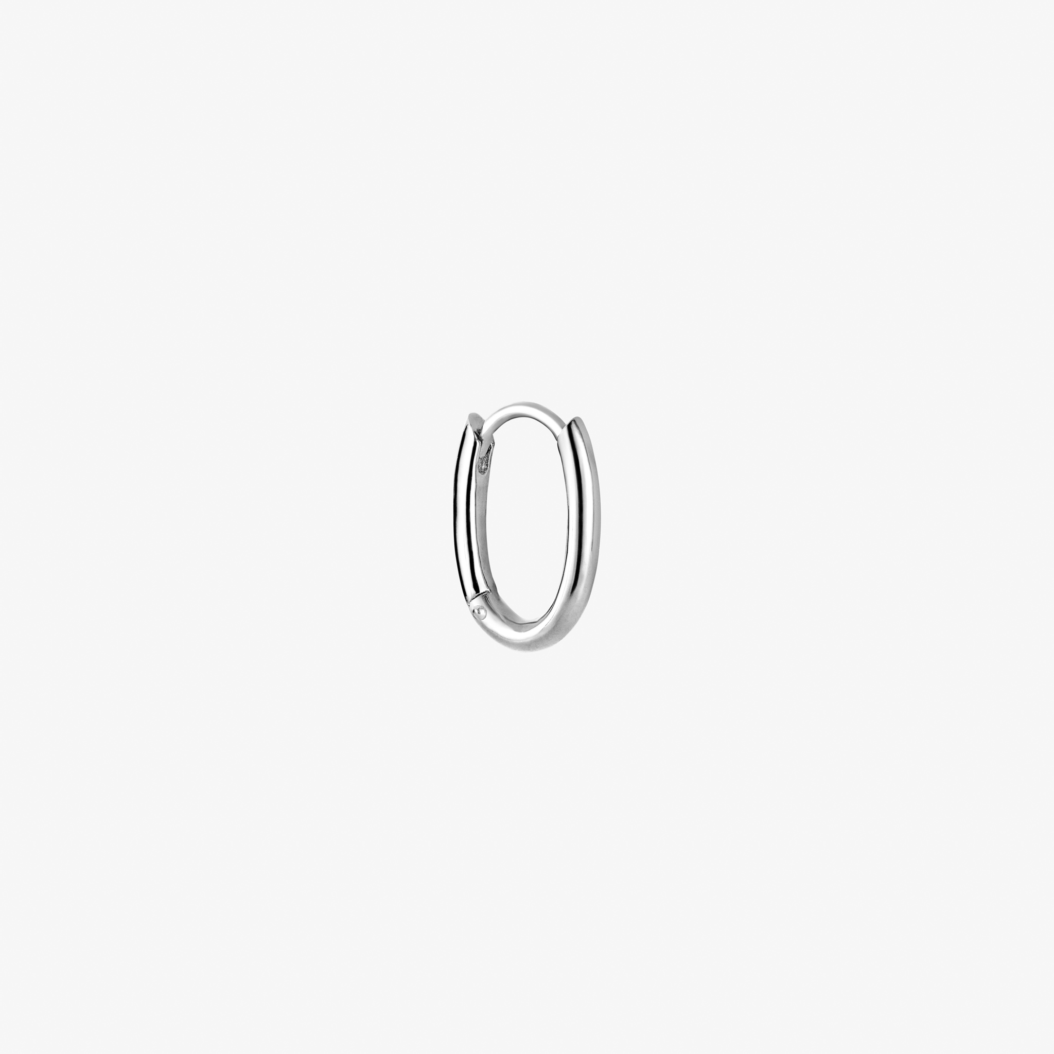 Essentials Hoop Silverpläterad
