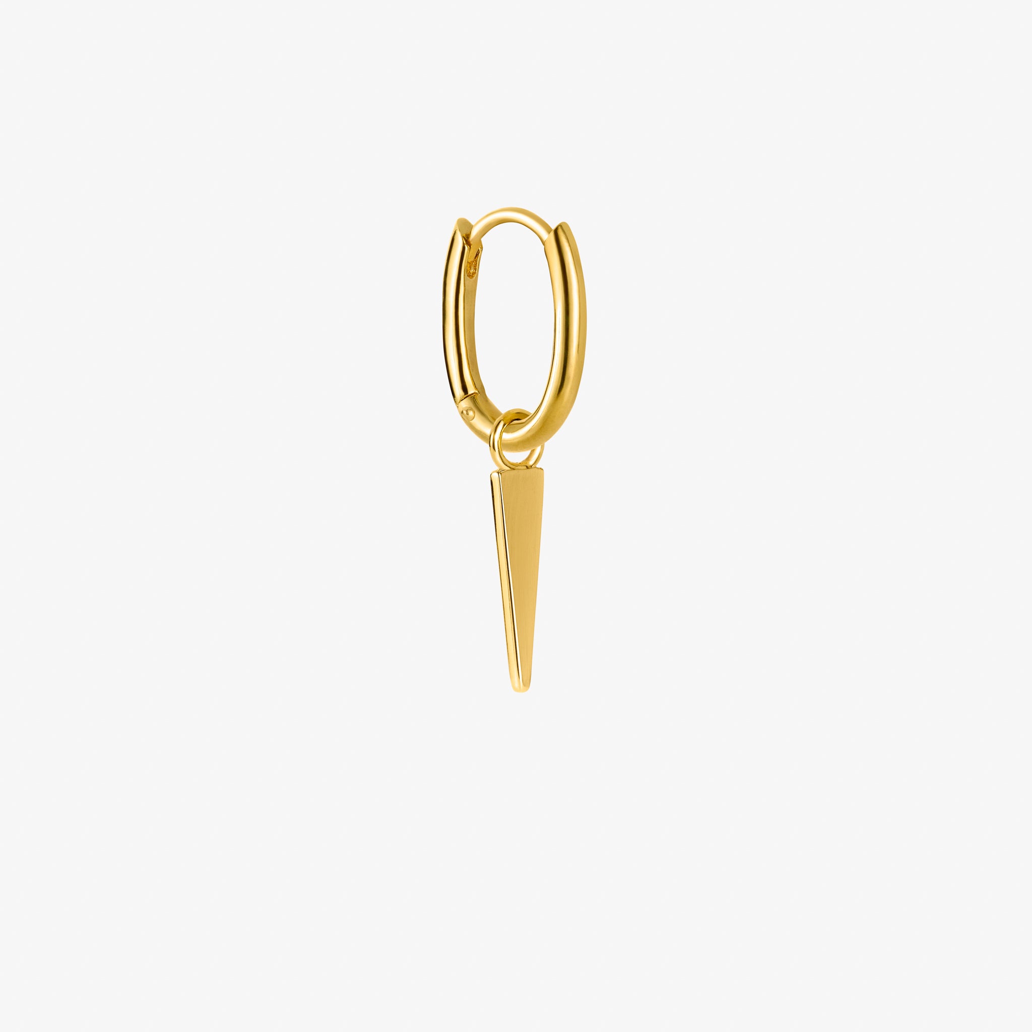 Essential Hoop och Edge Drop guldpläterad