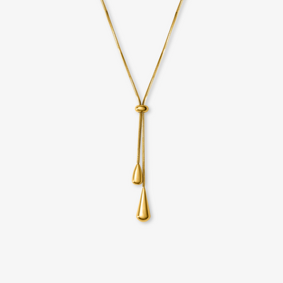Justerbart Slider Halsband Förgyllt