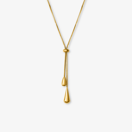 Justerbart Slider Halsband Förgyllt