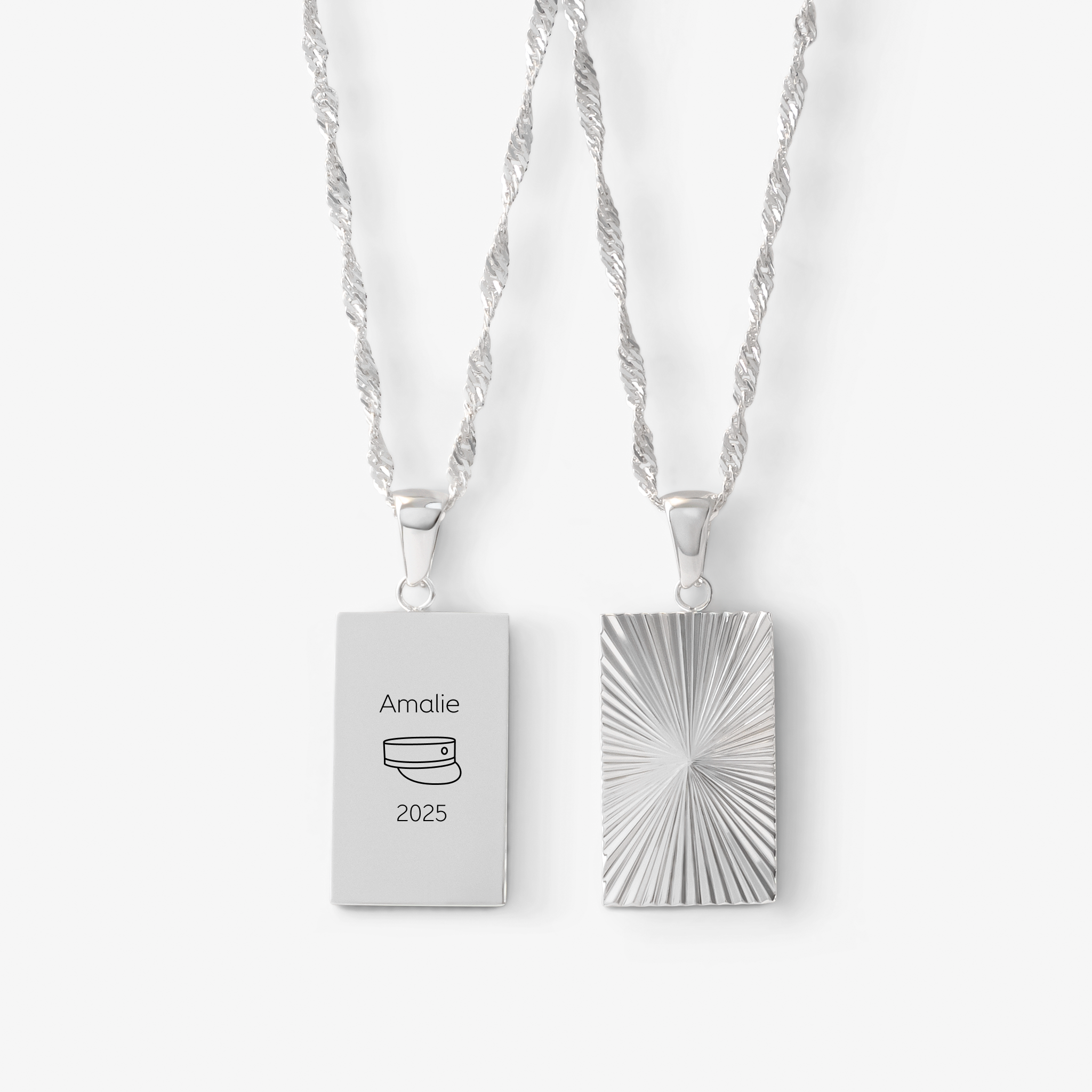 Student Halskæde Sølv