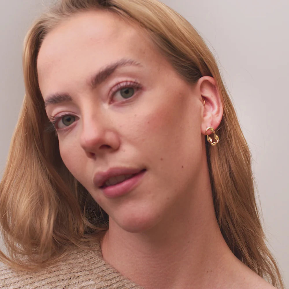 Våg- och ormset: 1 halsband, 1 örhänge och 1 ring