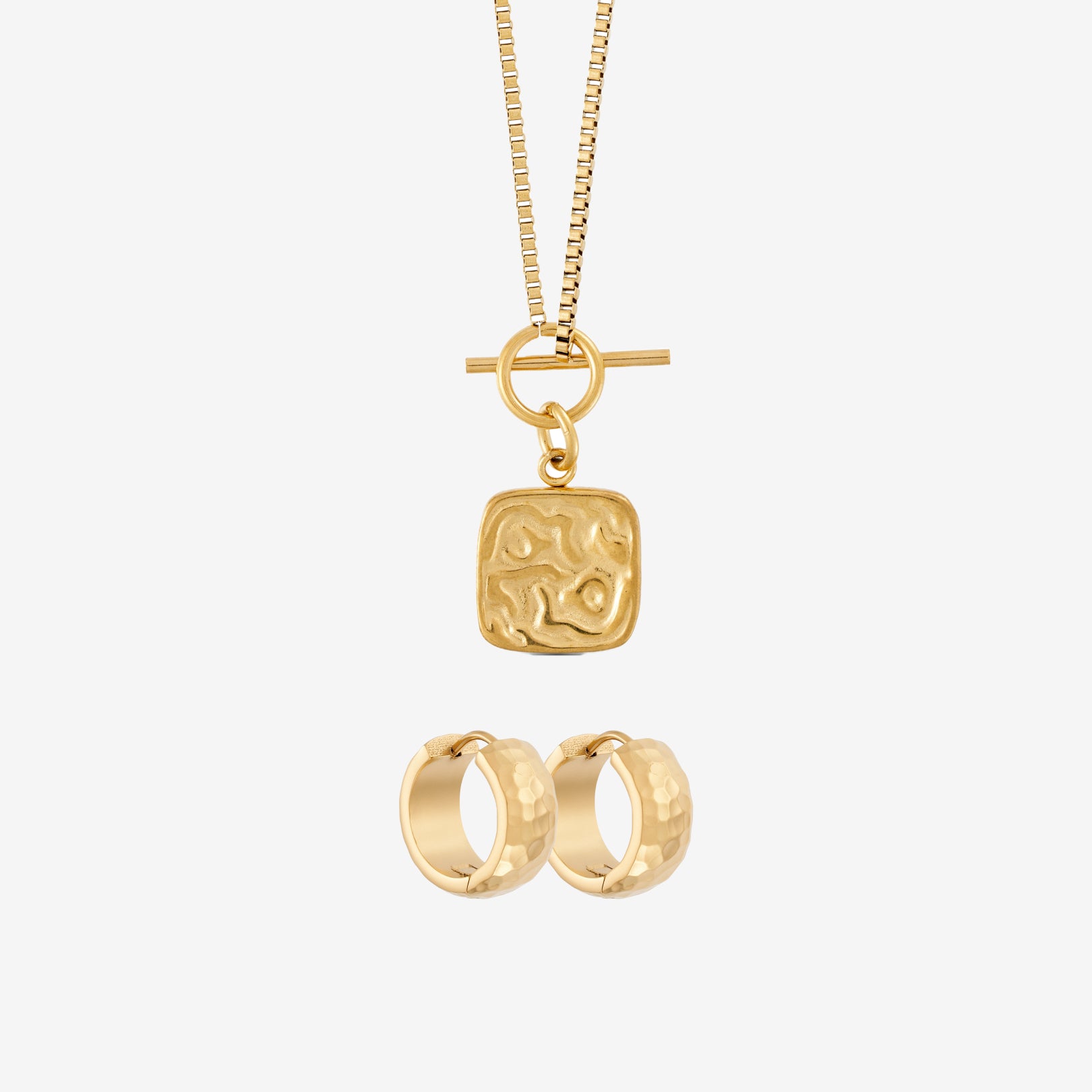 Chunky Hoop och Lock Set