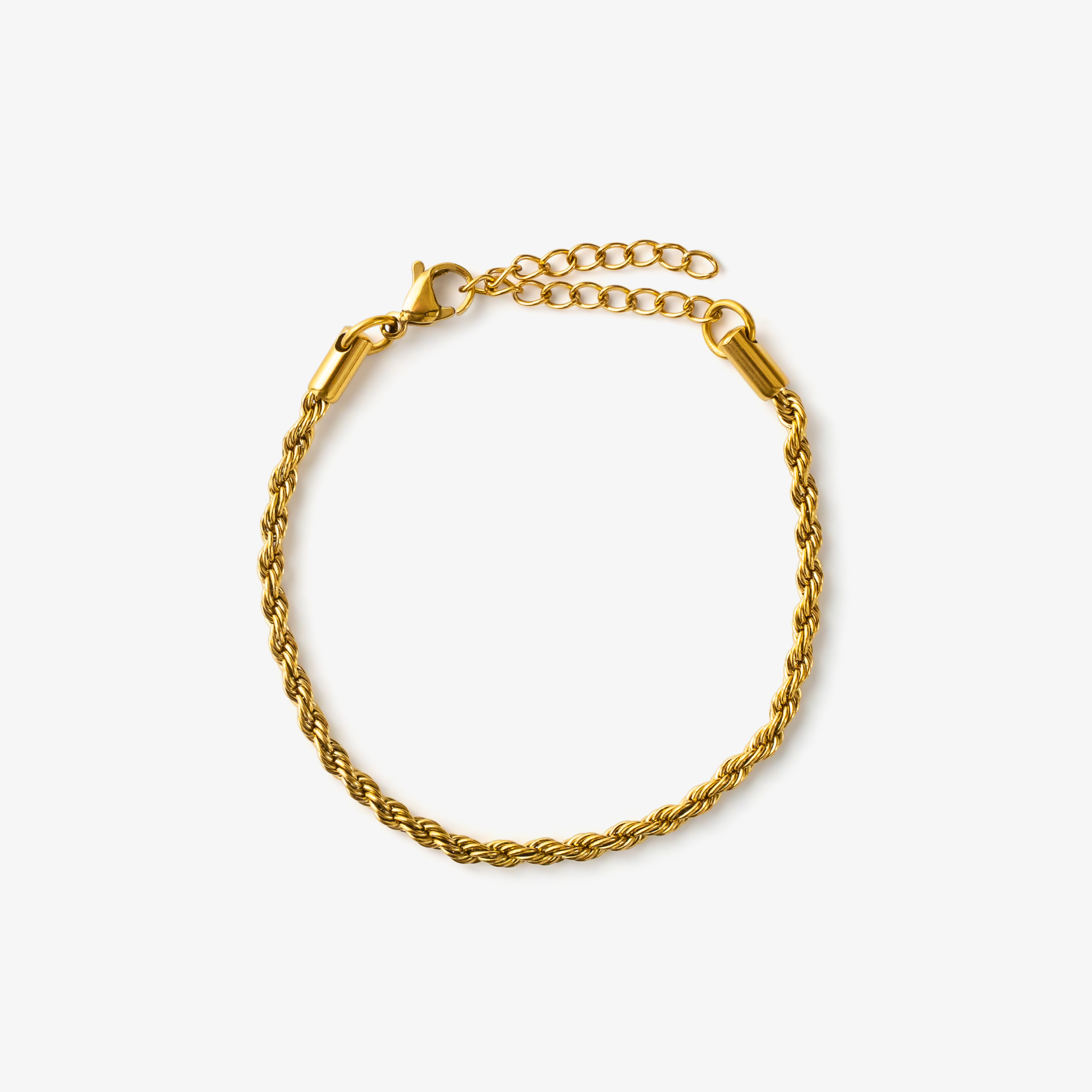 Snoet Rope Armbånd i guld