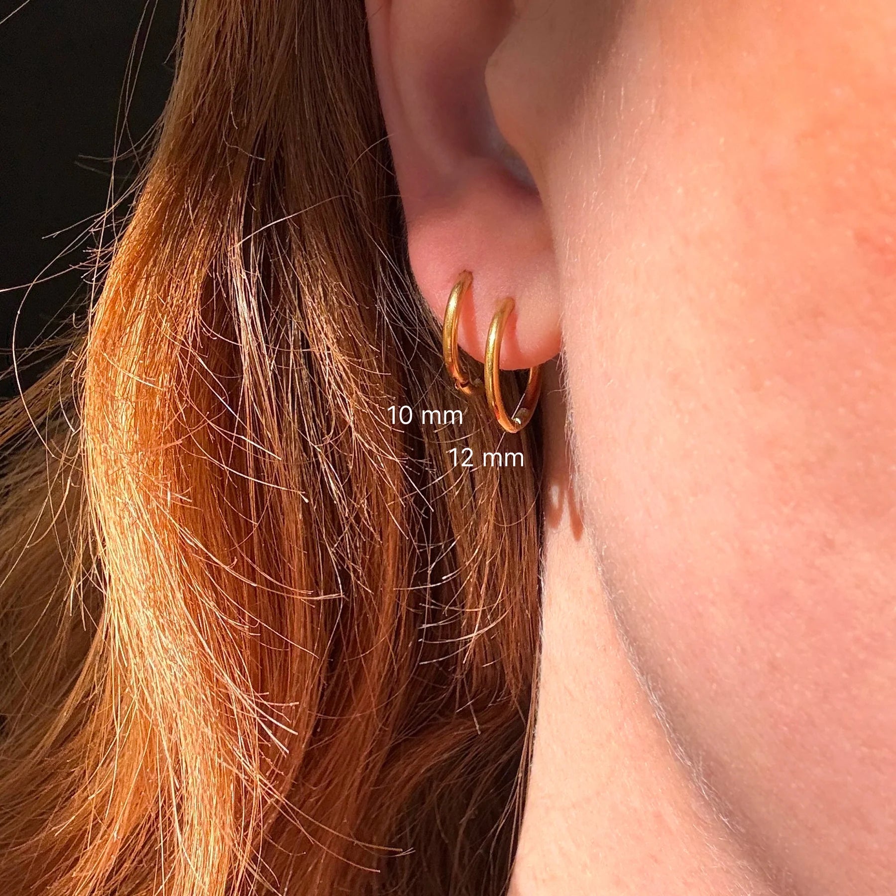 Klassisk kristall dubbelset 12-10 mm