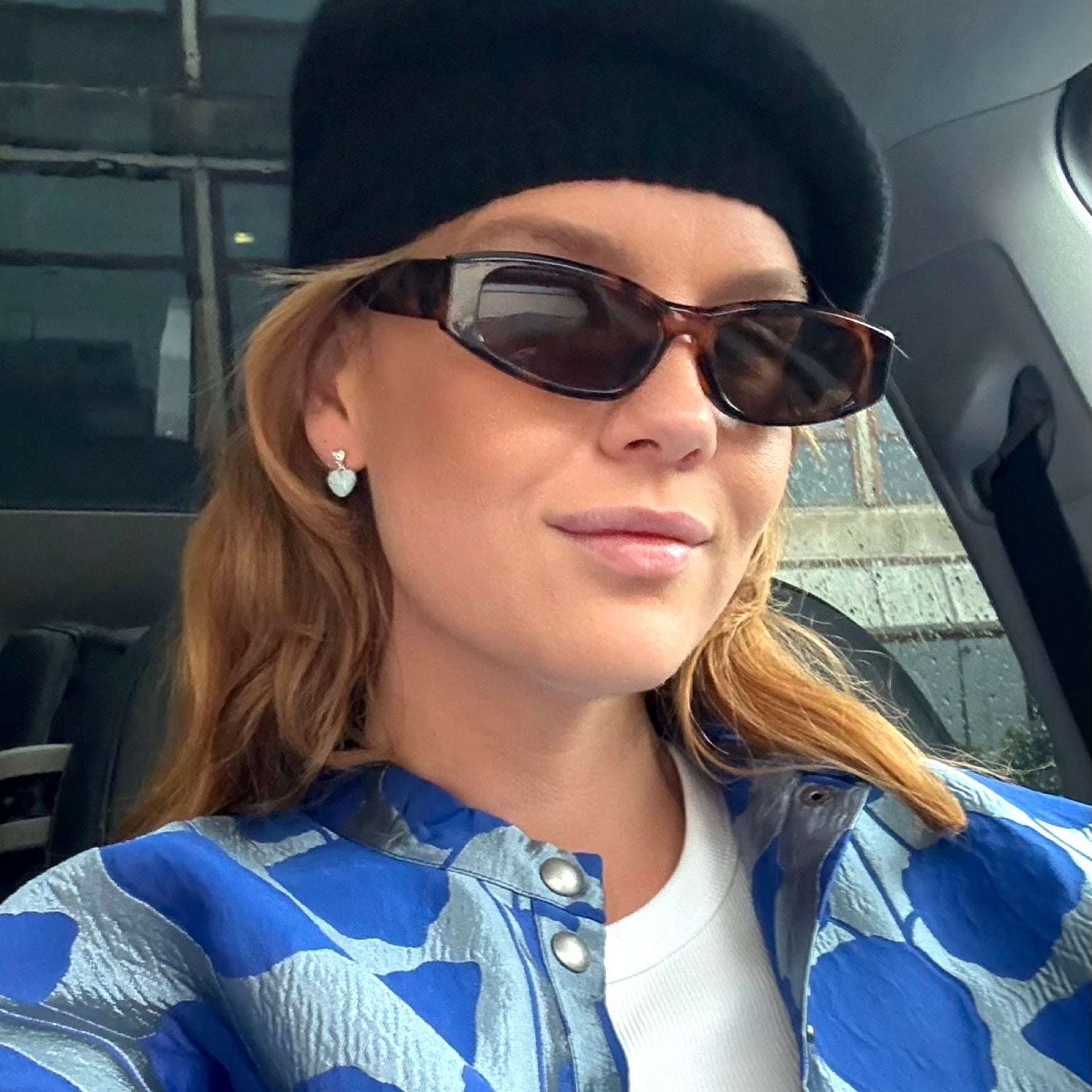 Blå Hjärta Örnstift Försilvrad