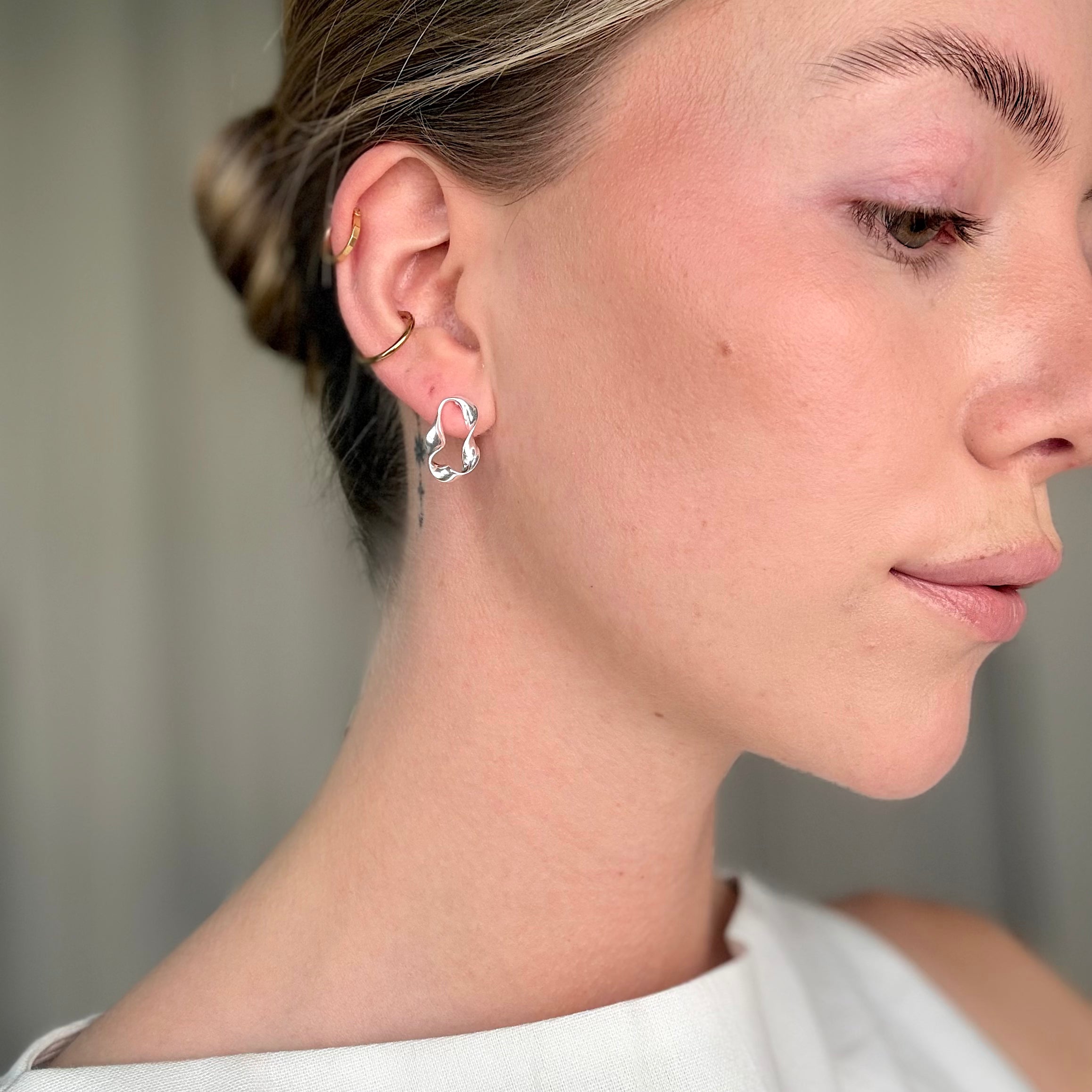 Våg och sol silverset