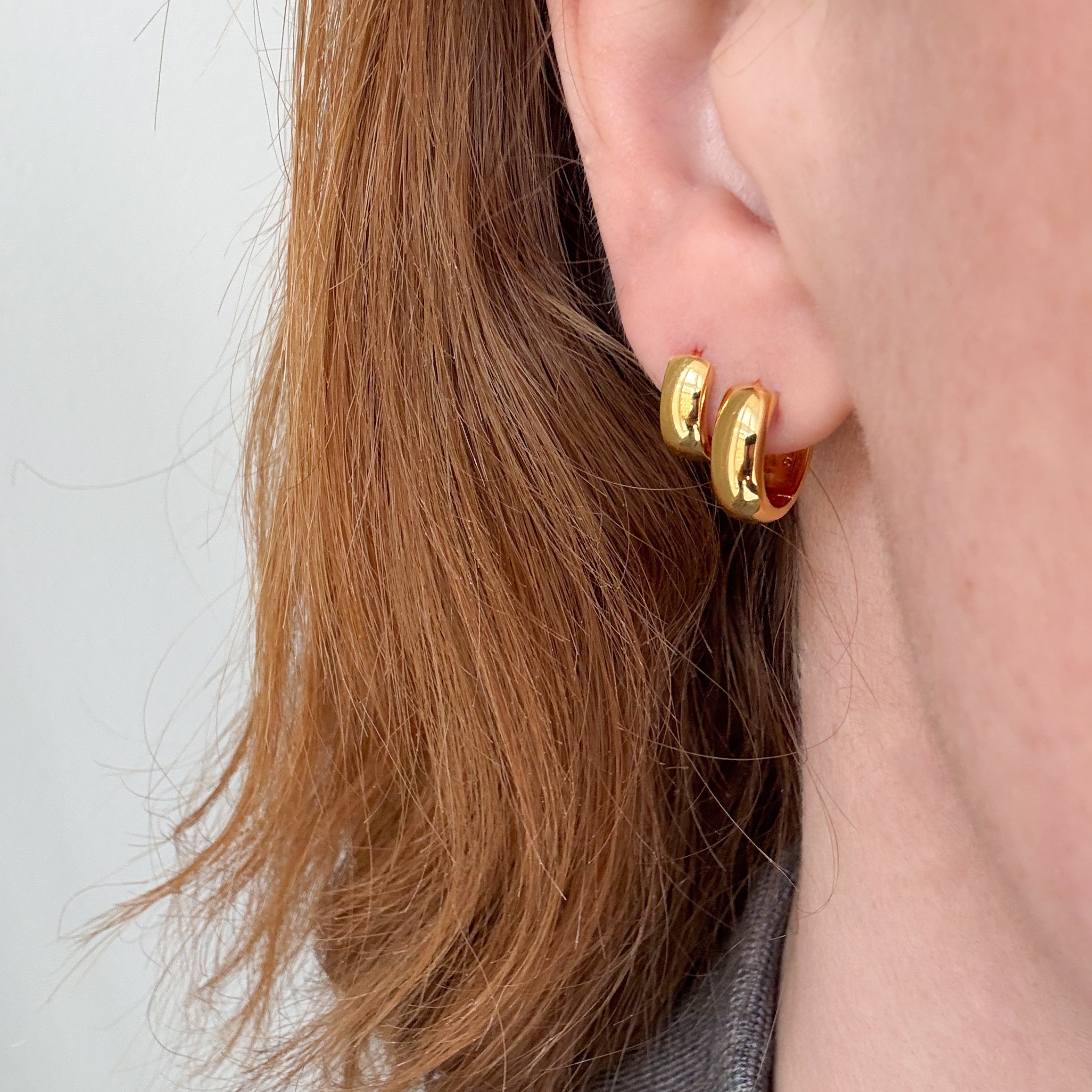 Mini Chunky Hoops Set