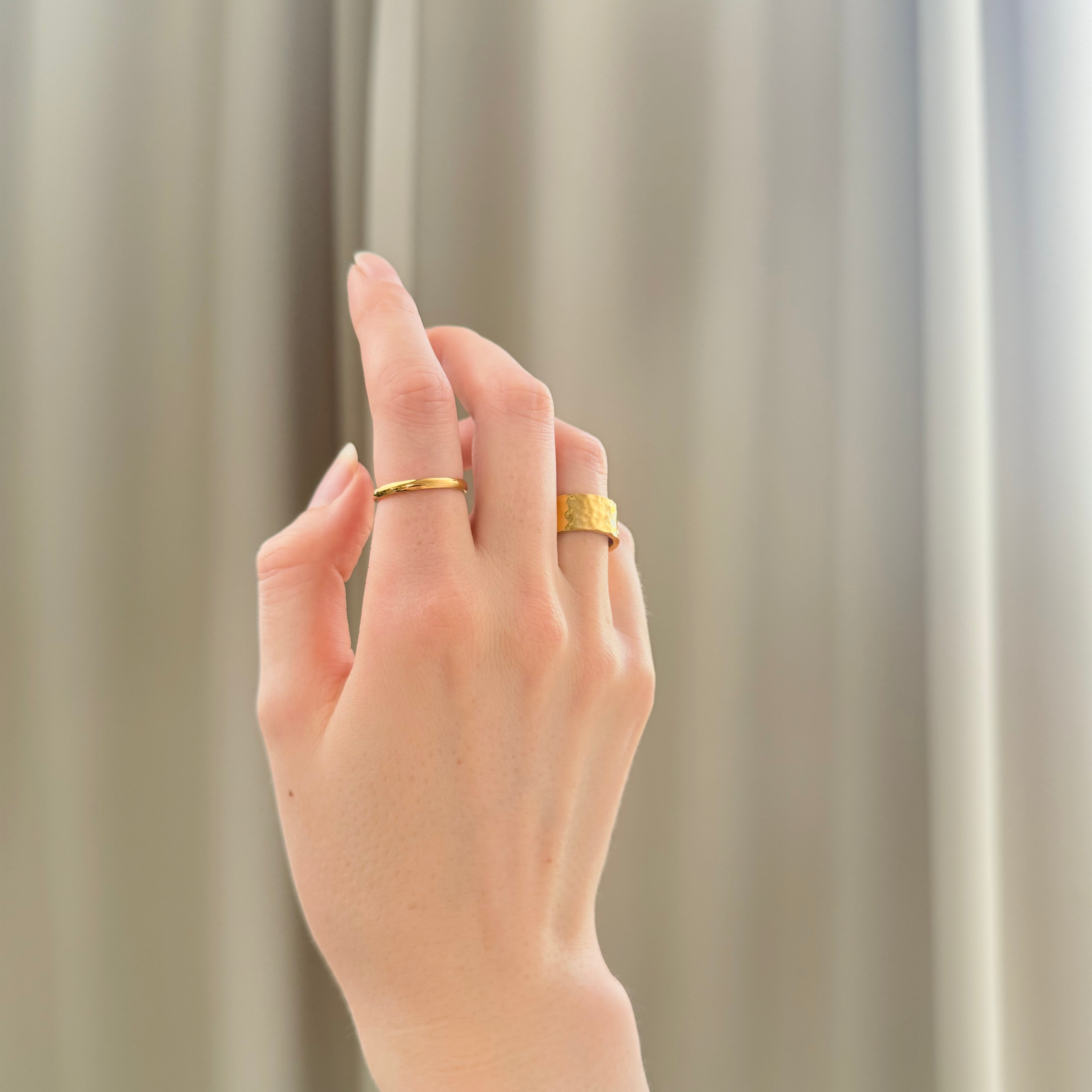 Classic Ring 18K Guldbelagt