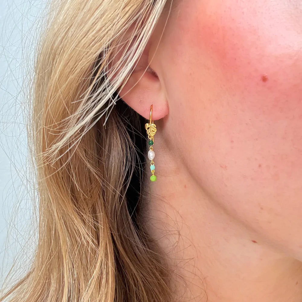 Pärlgrönt hängande set