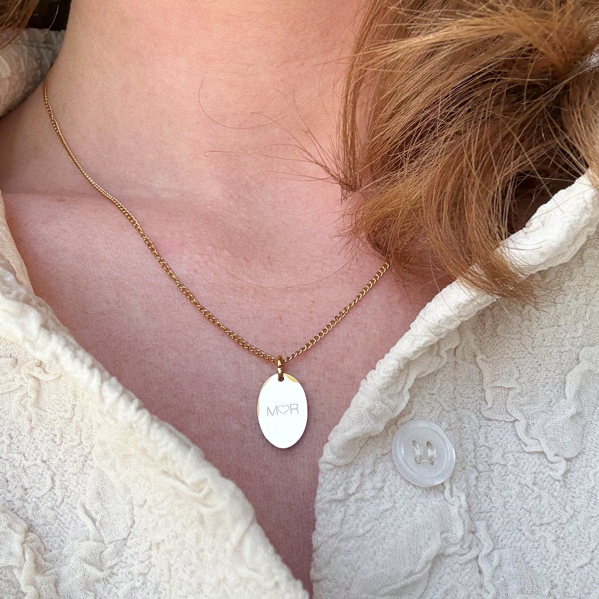 M♡R Ovalt Halsband