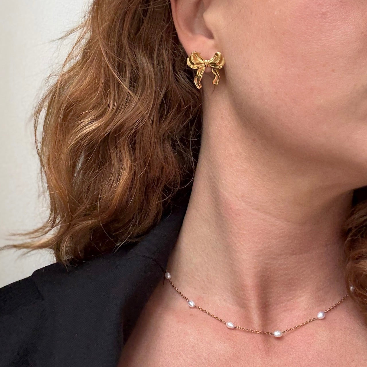 Grovt Rosettprickigt Set