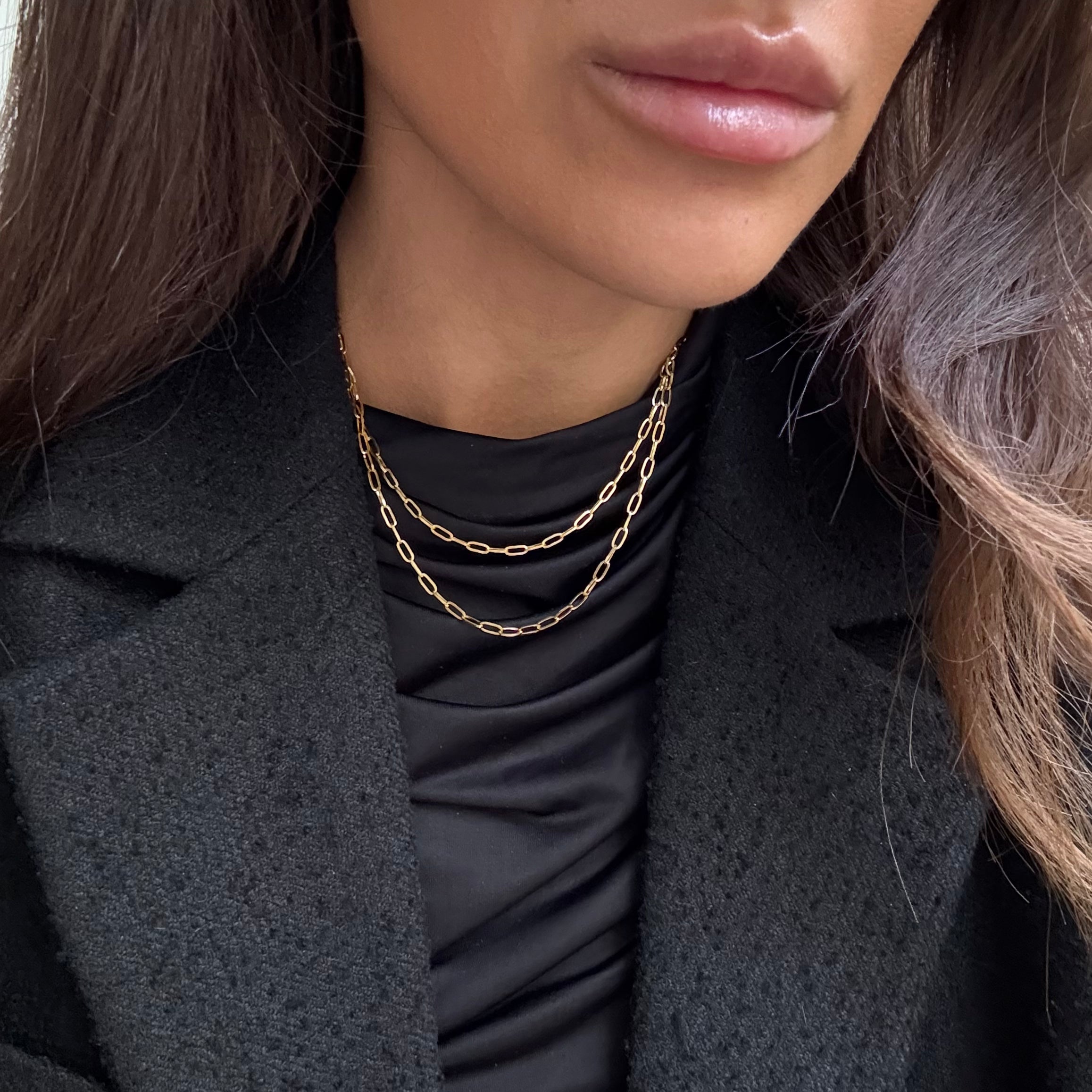Gem Halsband Förgyllt