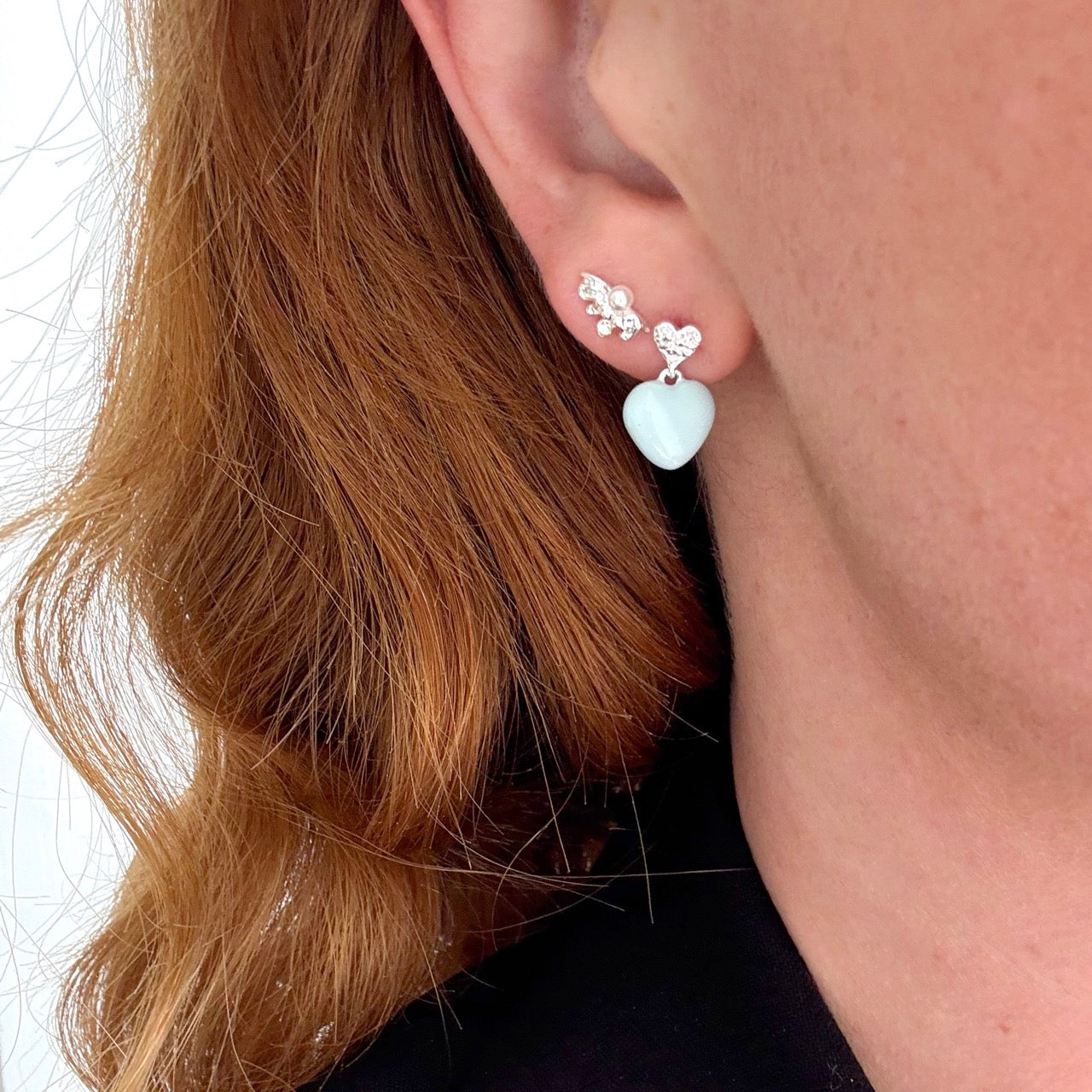 Vågpärla Örnstift Försilvrad