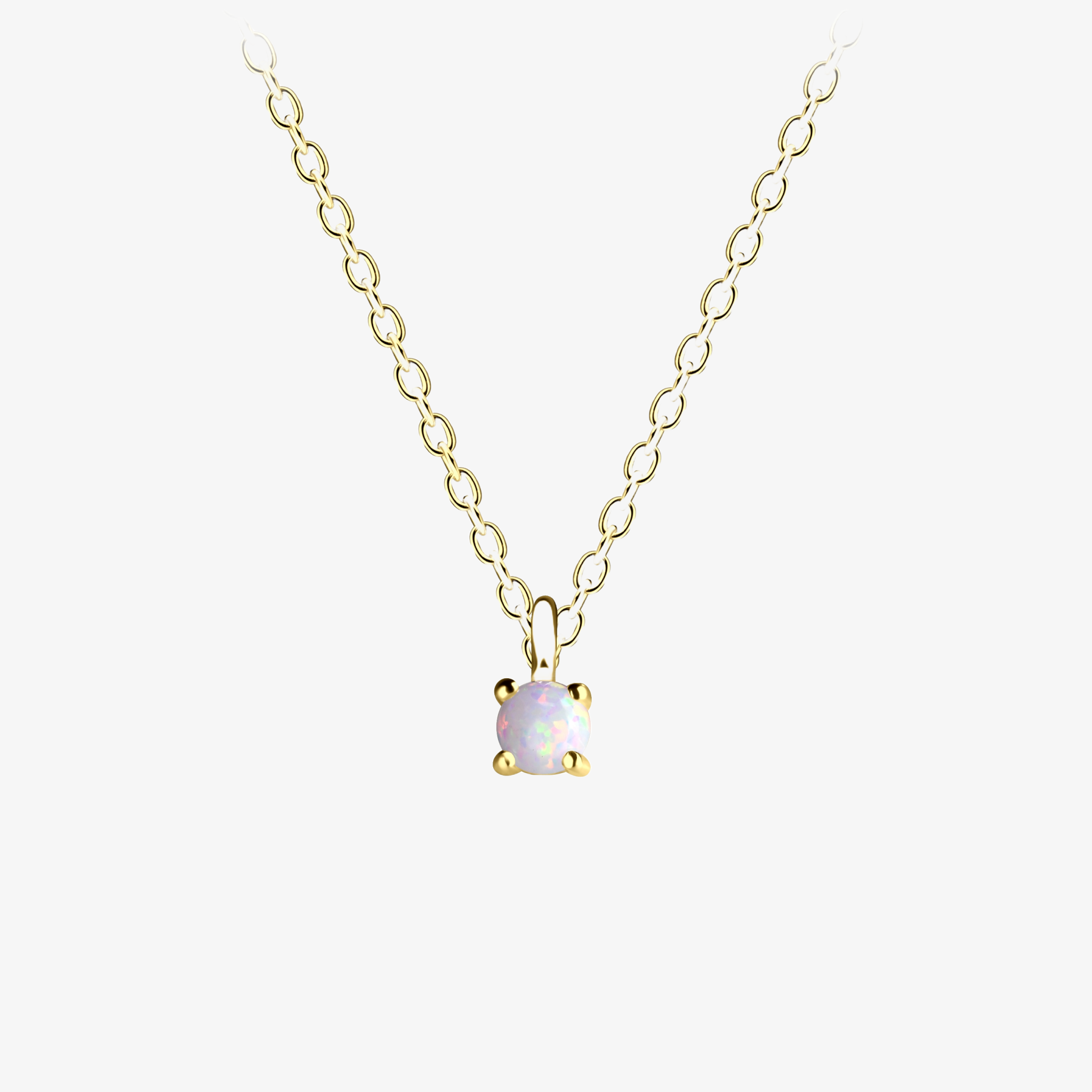 Opal Runt Halsband
