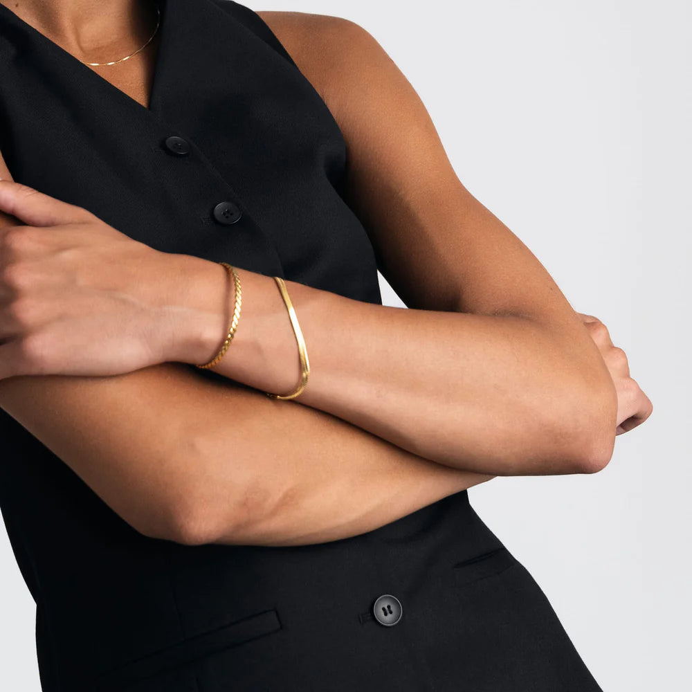 Armbandsset med hårda hängen: 3 armband
