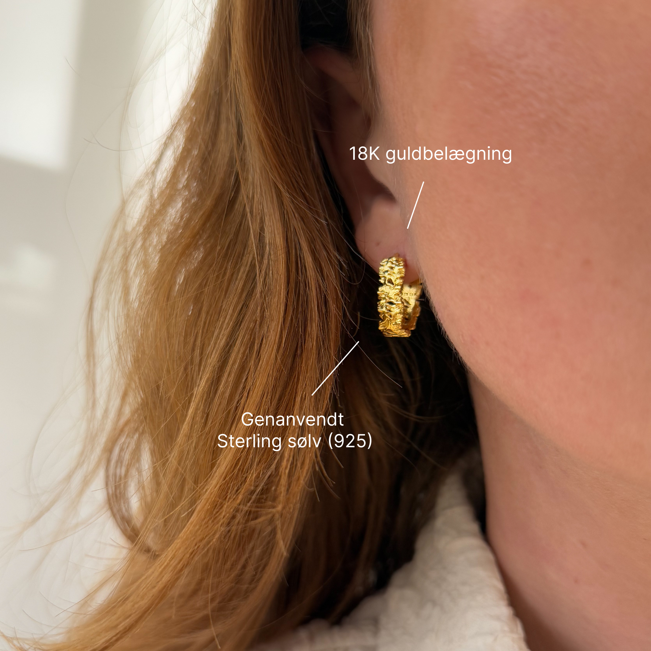 Magma Rock-ring förgylld