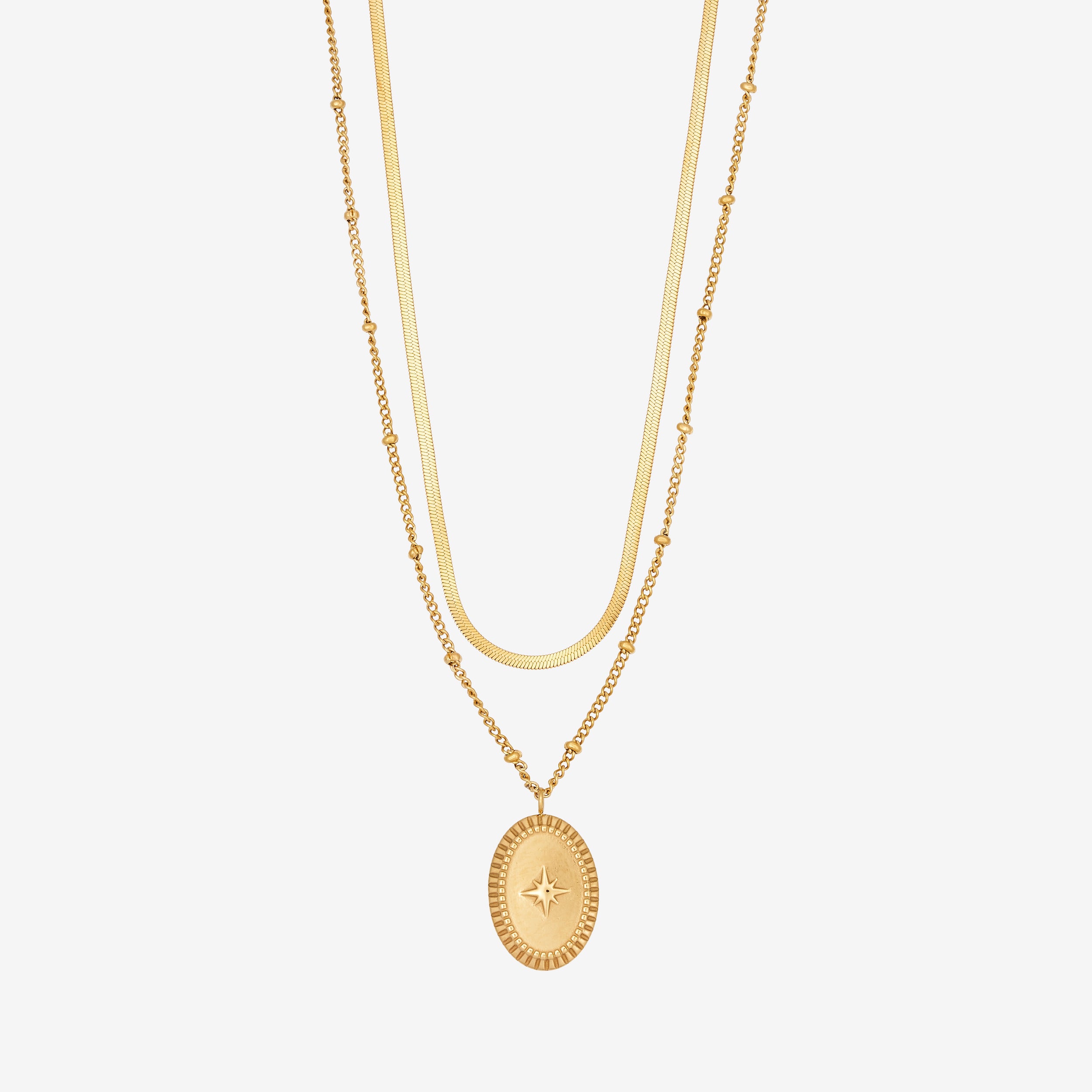 Emblem Dubbel Halsband