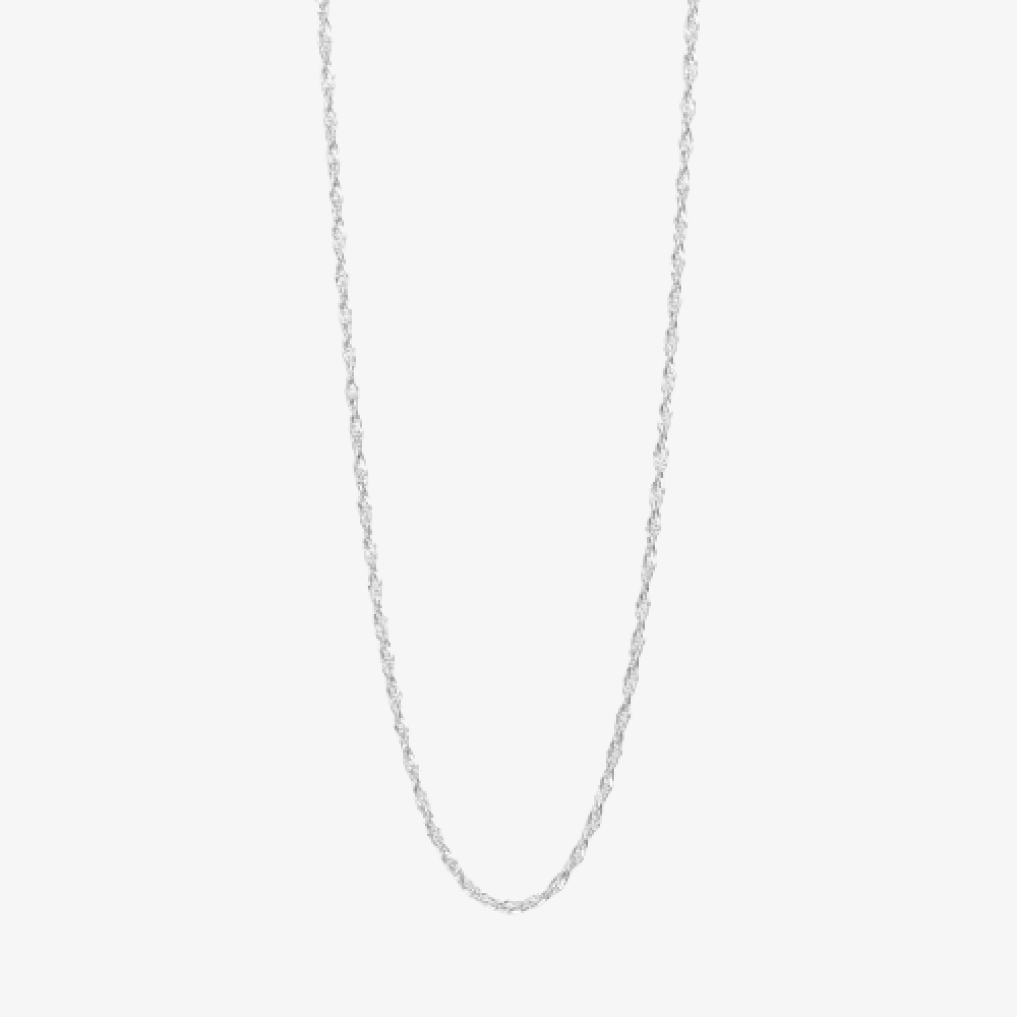 Singapore Chain 925 Sølv Halskæde 