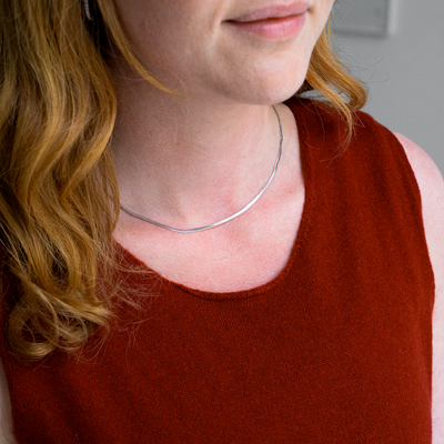 Tynd elegant halskæde