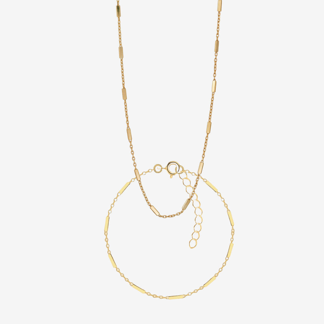 Kabelstångsset guld