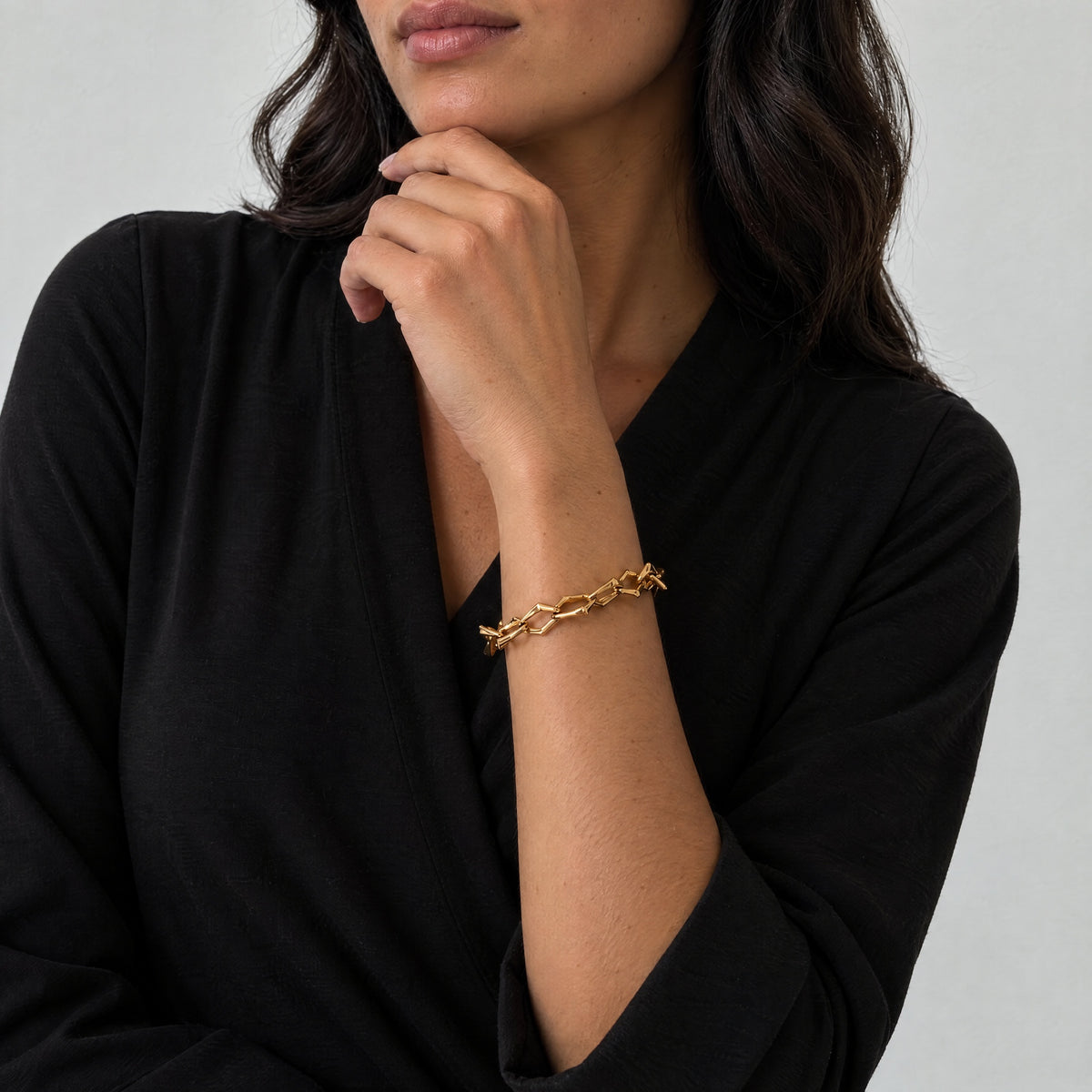 Chunky Armband Förgyllt